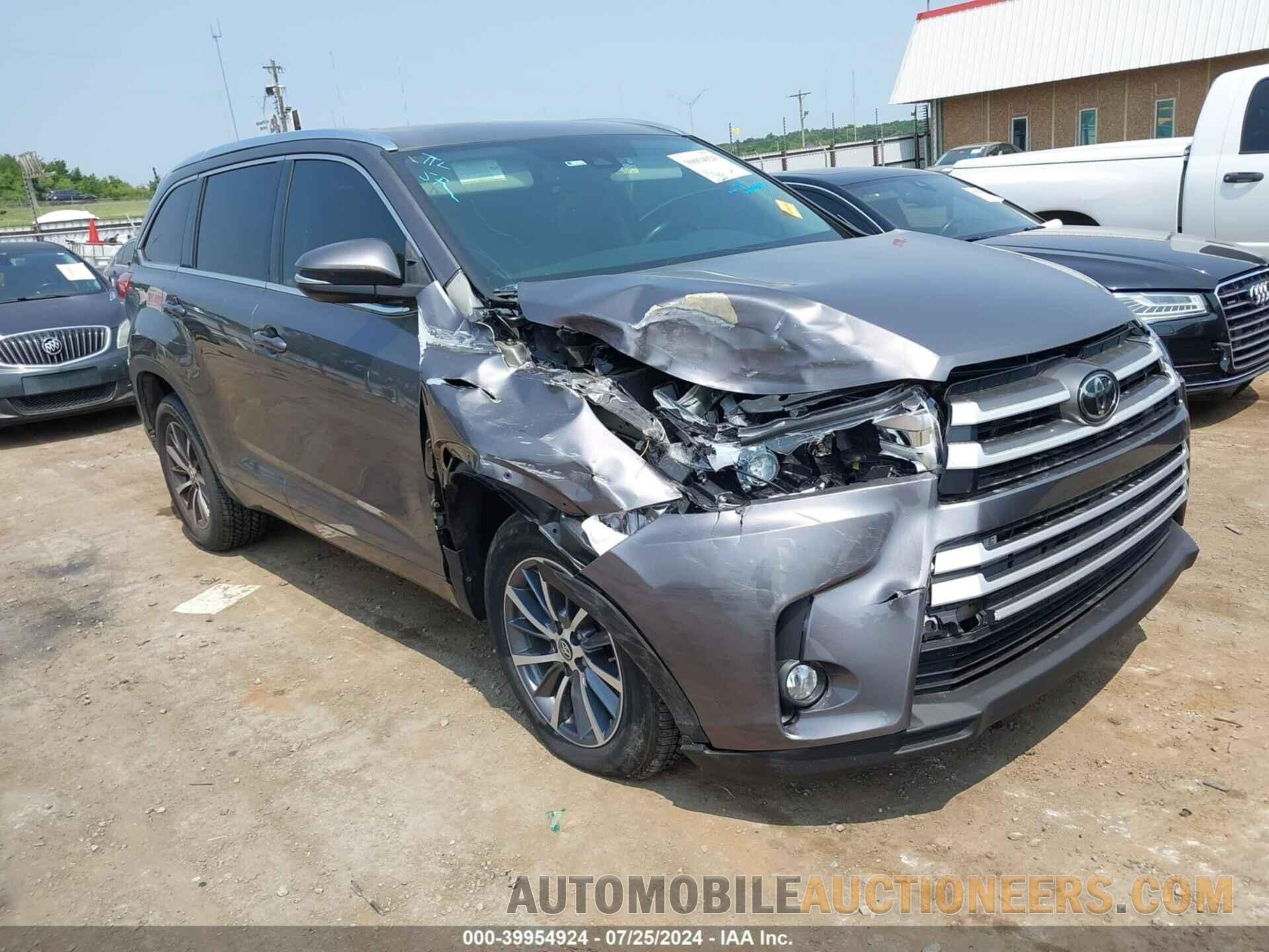 5TDKZRFH6HS515027 TOYOTA HIGHLANDER 2017