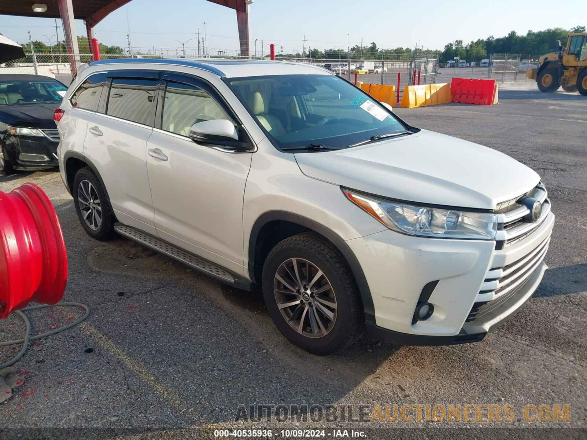 5TDKZRFH6HS518364 TOYOTA HIGHLANDER 2017