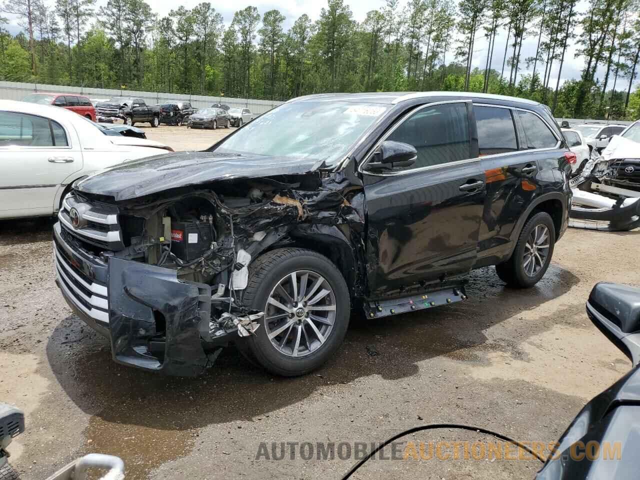 5TDKZRFH6HS518459 TOYOTA HIGHLANDER 2017