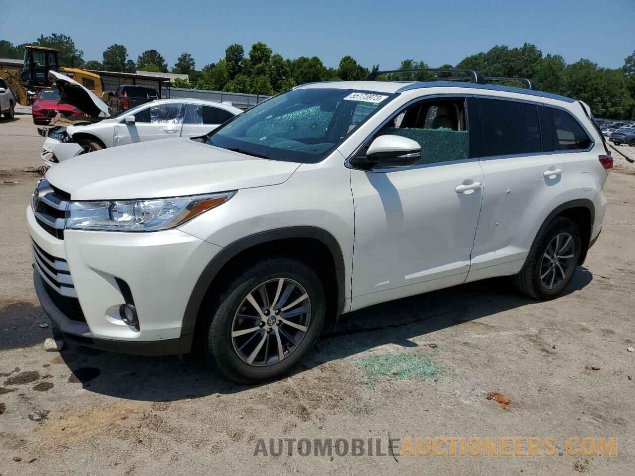 5TDKZRFH6HS519319 TOYOTA HIGHLANDER 2017