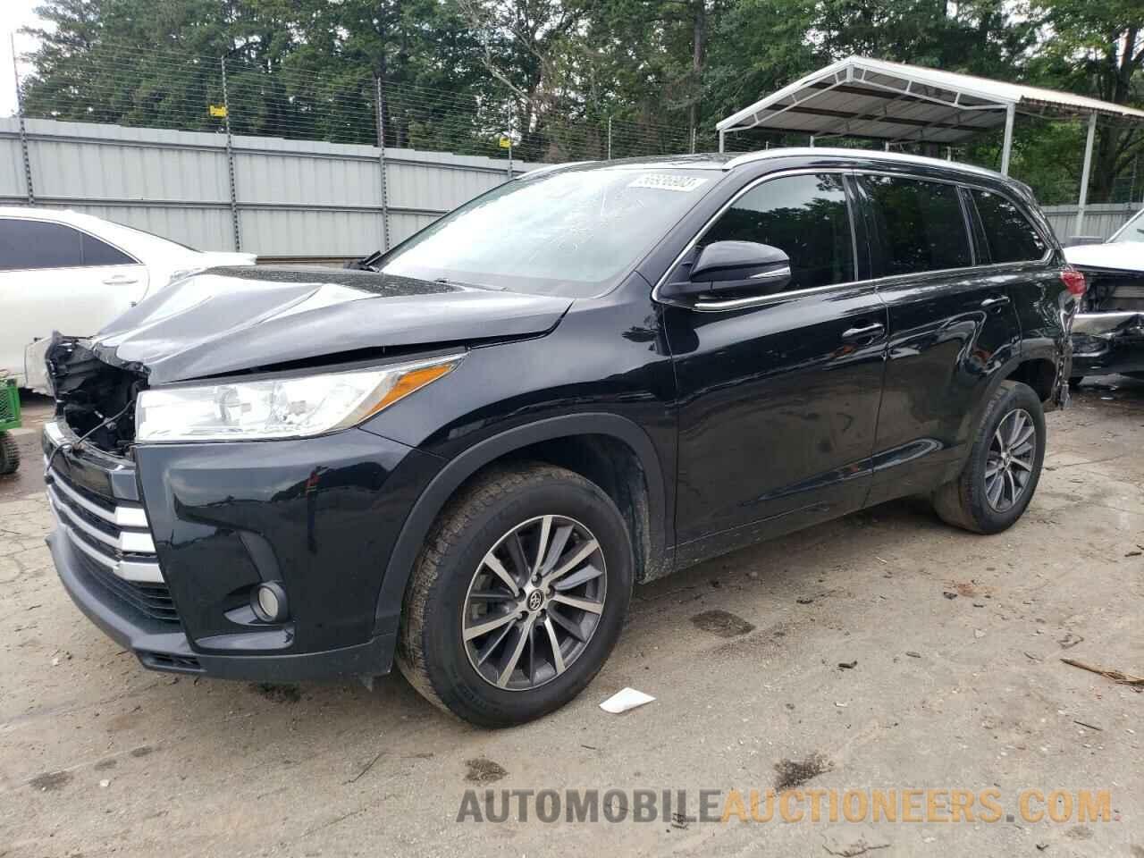 5TDKZRFH6HS524391 TOYOTA HIGHLANDER 2017