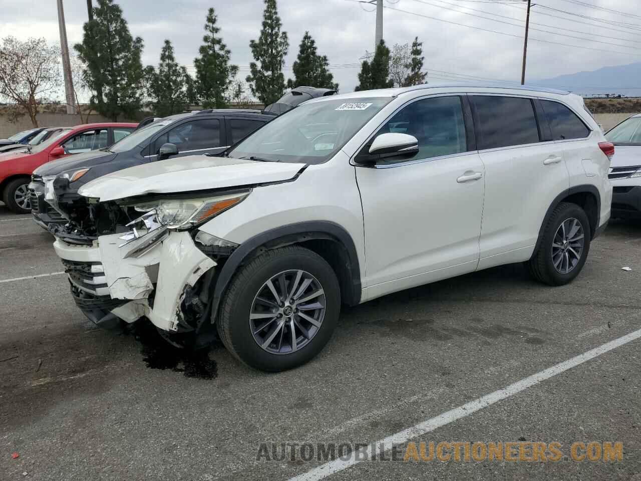 5TDKZRFH6HS525248 TOYOTA HIGHLANDER 2017