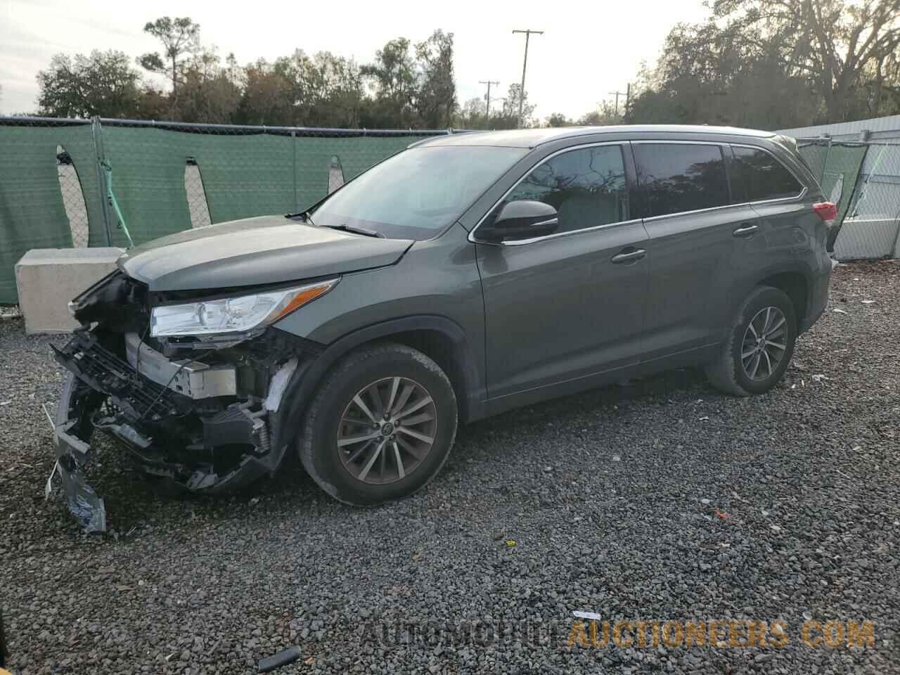 5TDKZRFH6JS242550 TOYOTA HIGHLANDER 2018