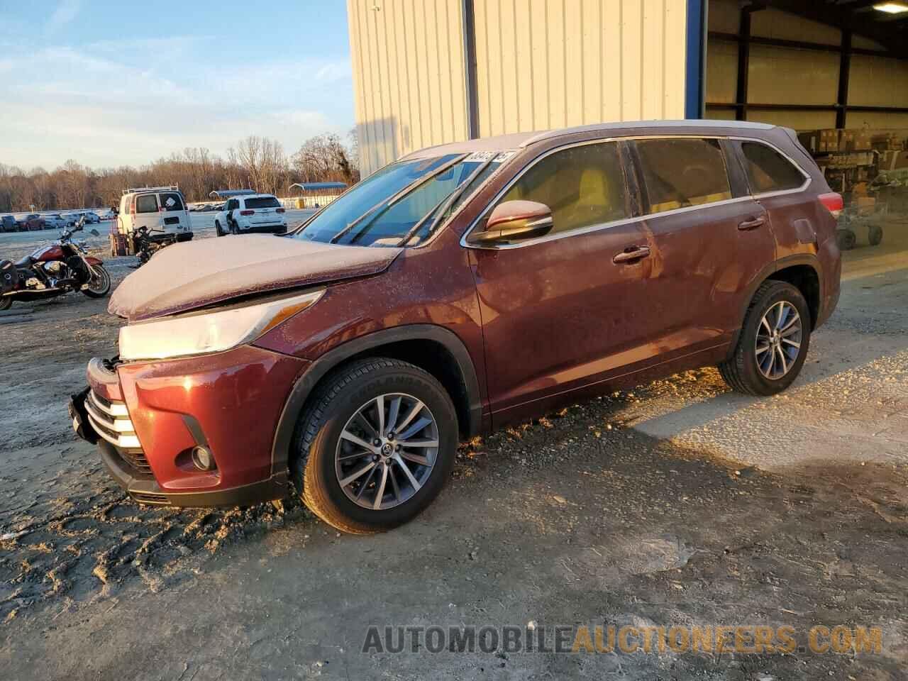 5TDKZRFH6JS243536 TOYOTA HIGHLANDER 2018