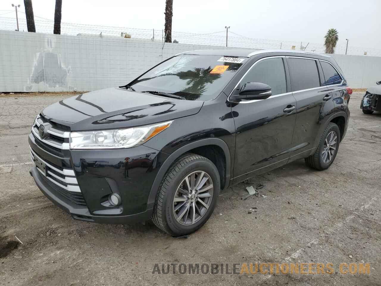 5TDKZRFH6JS268596 TOYOTA HIGHLANDER 2018