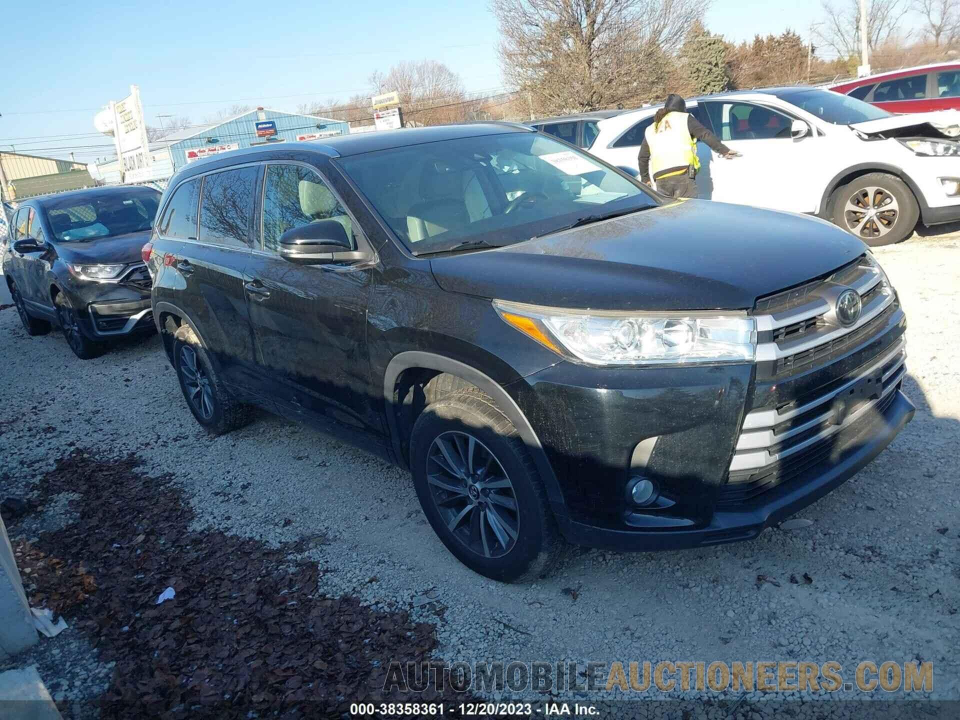 5TDKZRFH6JS530259 TOYOTA HIGHLANDER 2018