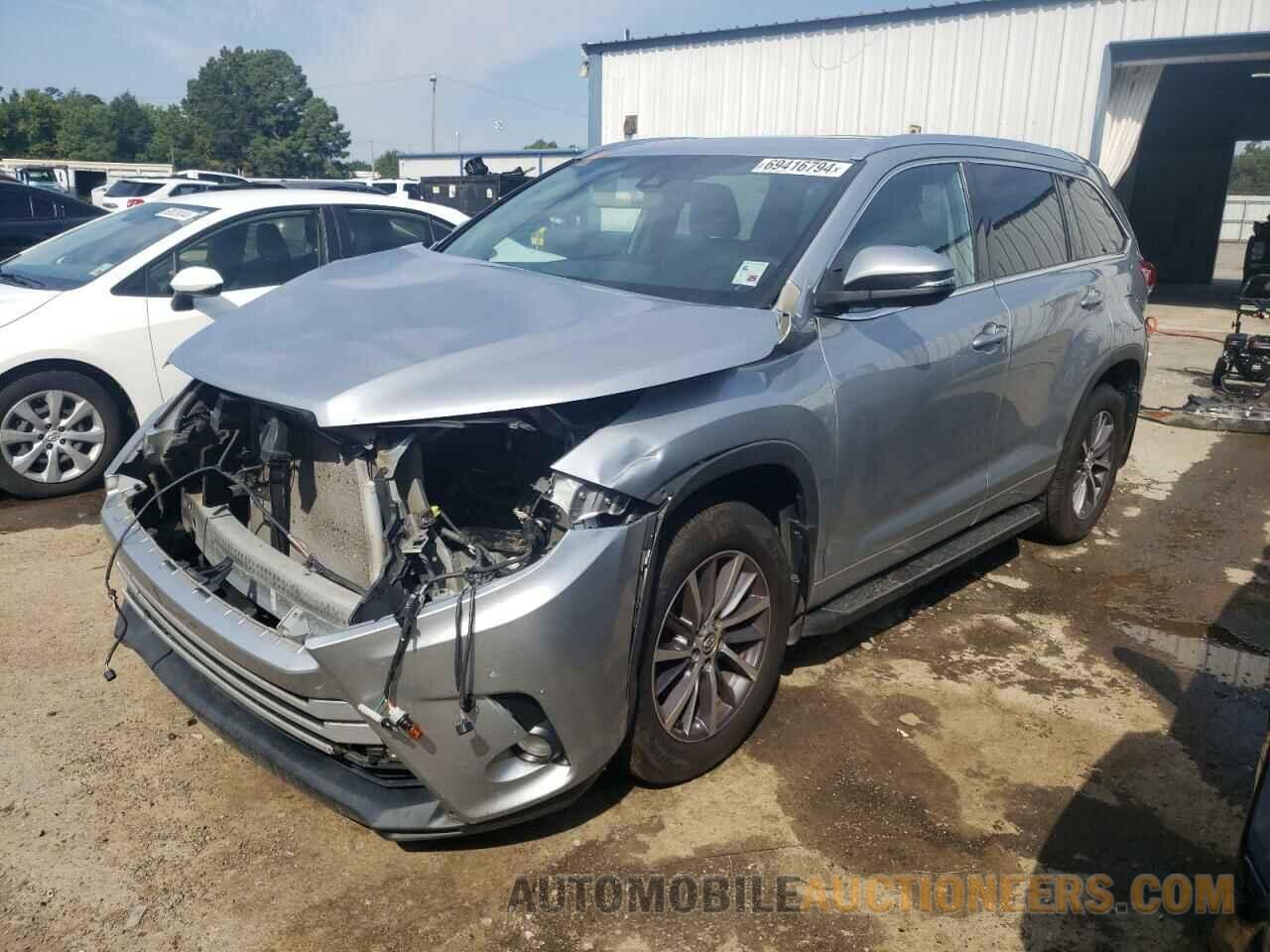 5TDKZRFH6JS535610 TOYOTA HIGHLANDER 2018