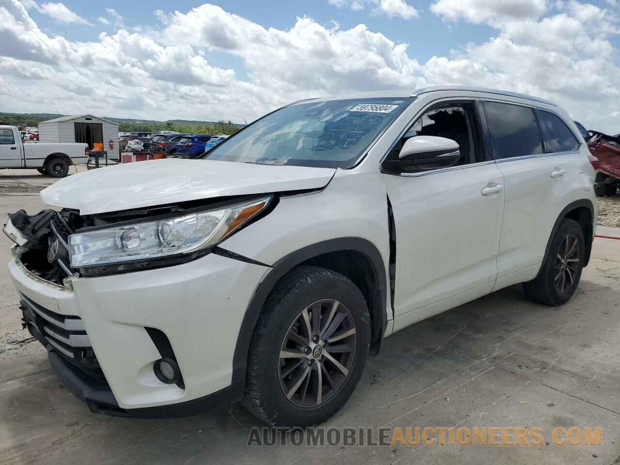 5TDKZRFH6JS535722 TOYOTA HIGHLANDER 2018