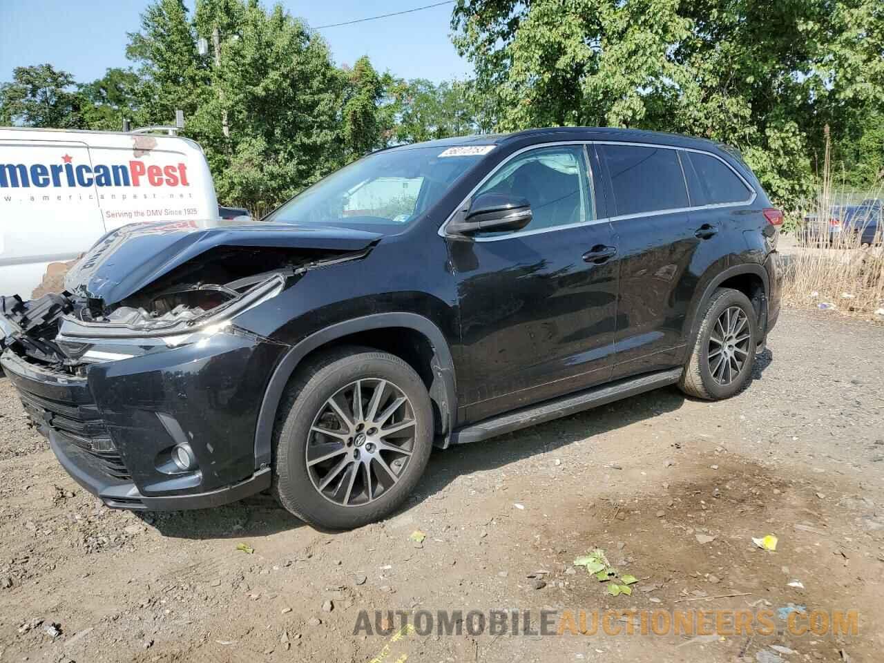 5TDKZRFH6JS536661 TOYOTA HIGHLANDER 2018