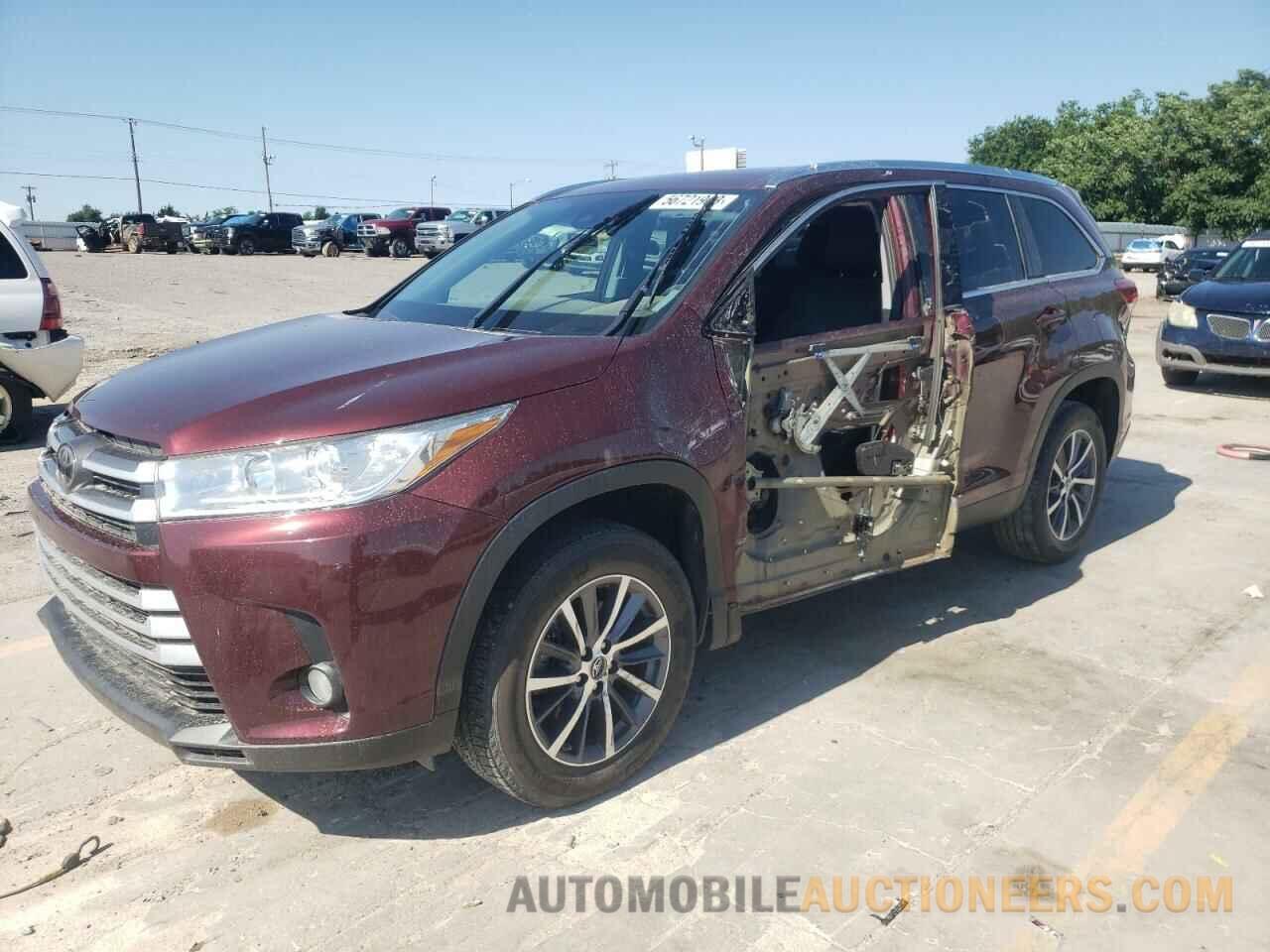 5TDKZRFH6KS291636 TOYOTA HIGHLANDER 2019