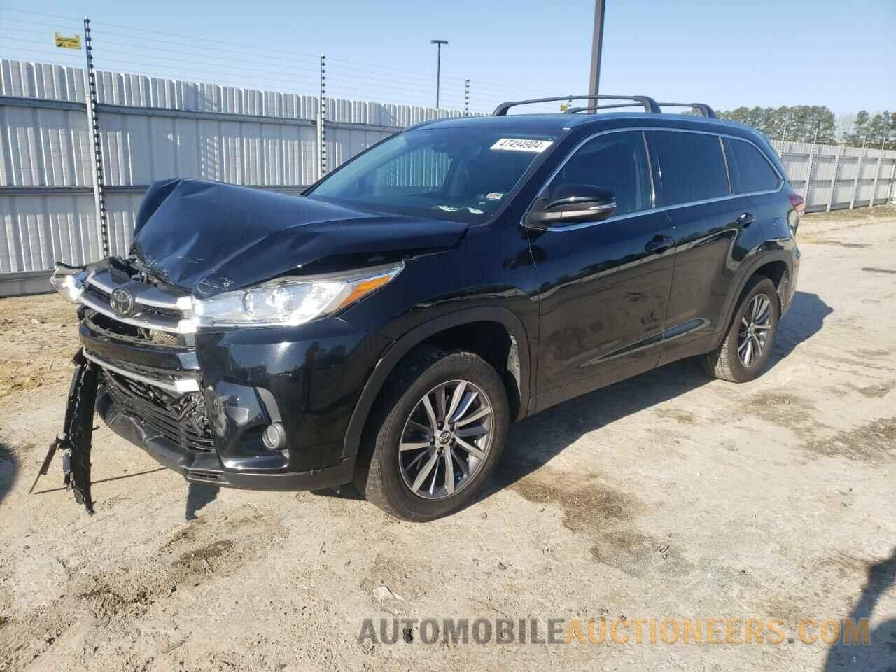 5TDKZRFH6KS330757 TOYOTA HIGHLANDER 2019