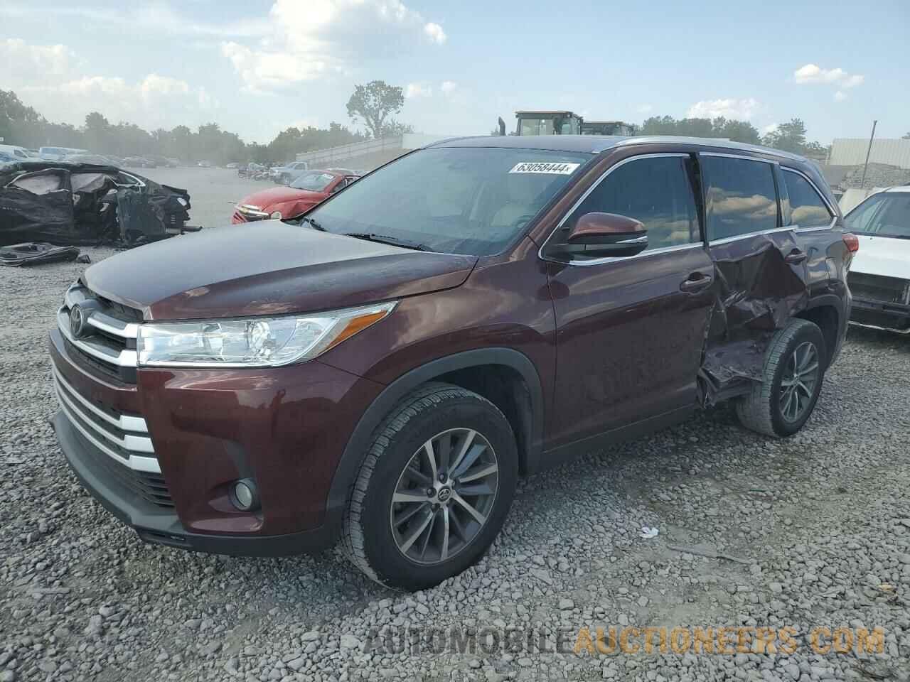 5TDKZRFH6KS336655 TOYOTA HIGHLANDER 2019