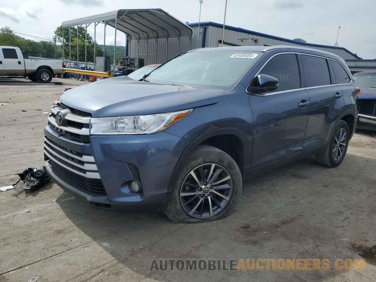 5TDKZRFH6KS337191 TOYOTA HIGHLANDER 2019