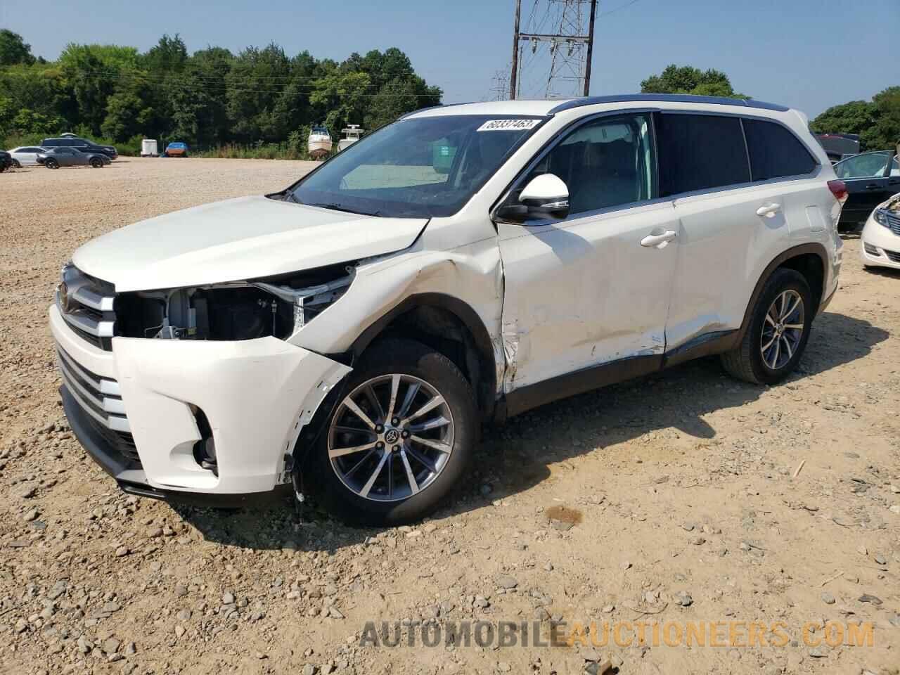 5TDKZRFH6KS351298 TOYOTA HIGHLANDER 2019