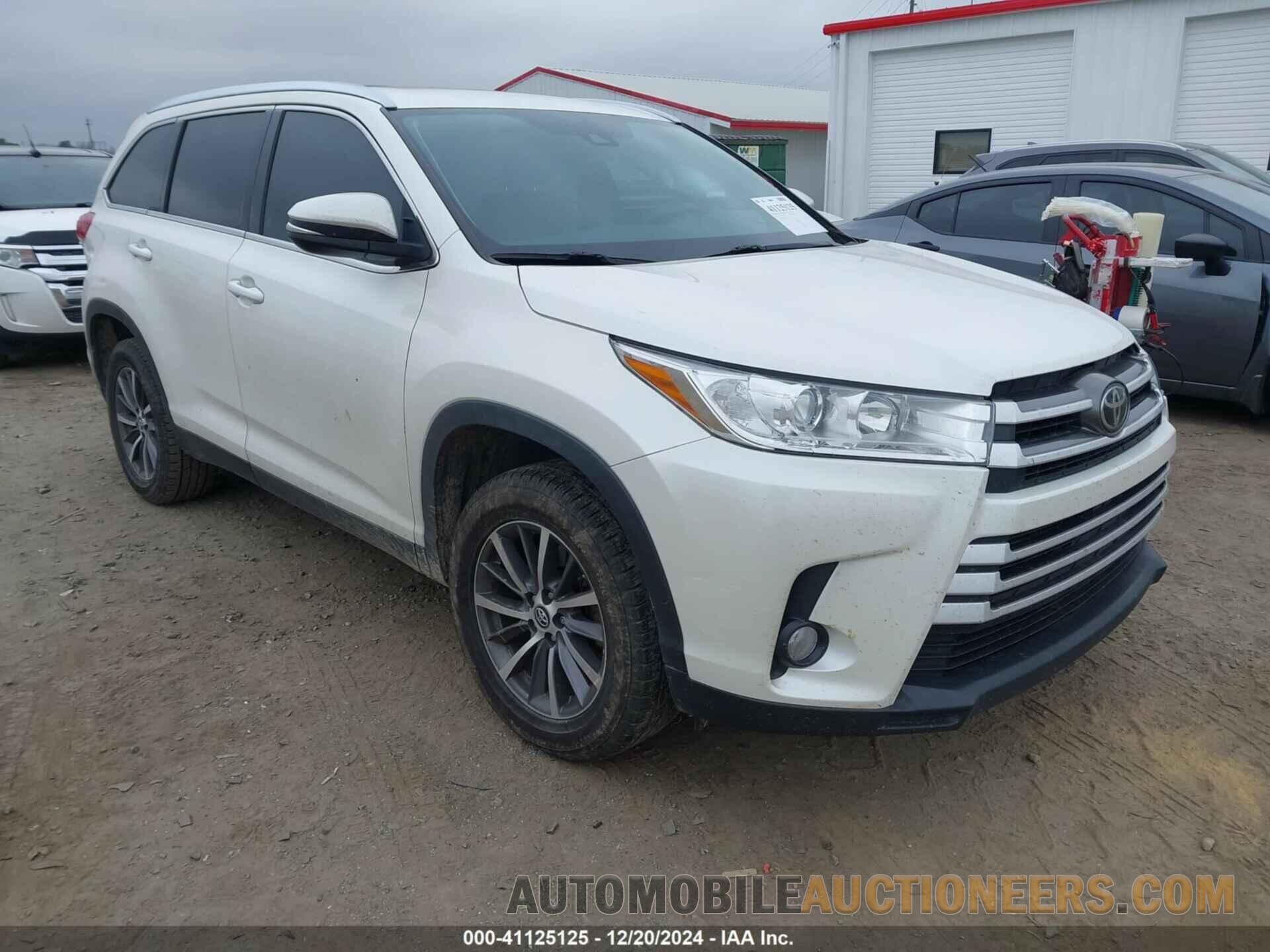 5TDKZRFH6KS361734 TOYOTA HIGHLANDER 2019