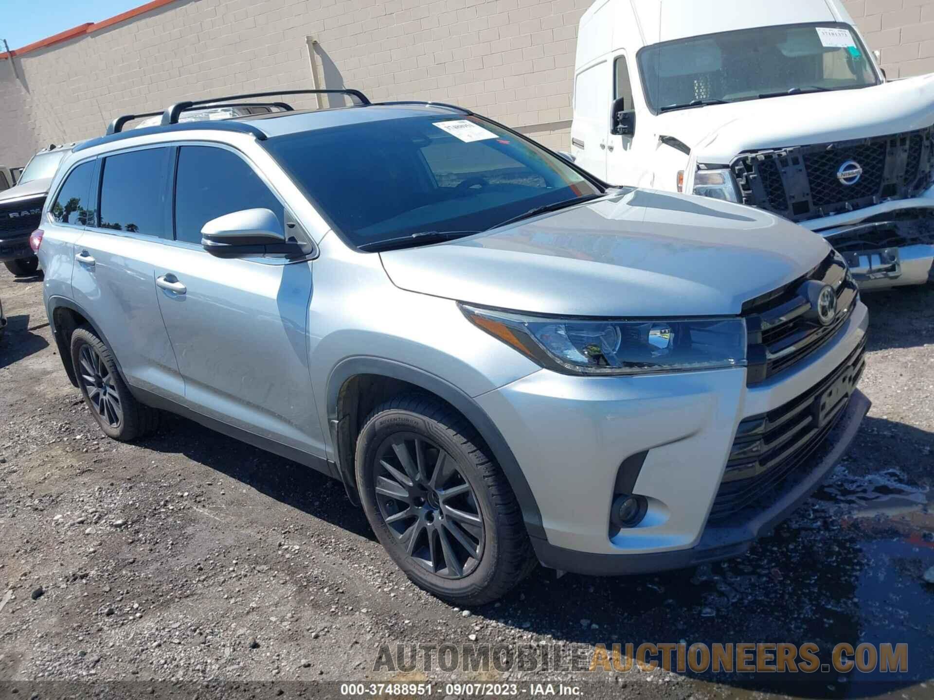 5TDKZRFH6KS551825 TOYOTA HIGHLANDER 2019