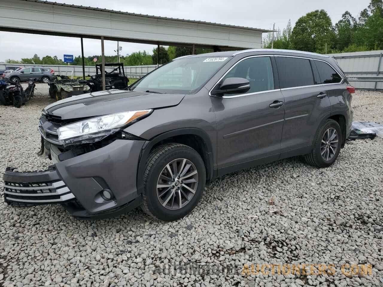 5TDKZRFH6KS555101 TOYOTA HIGHLANDER 2019