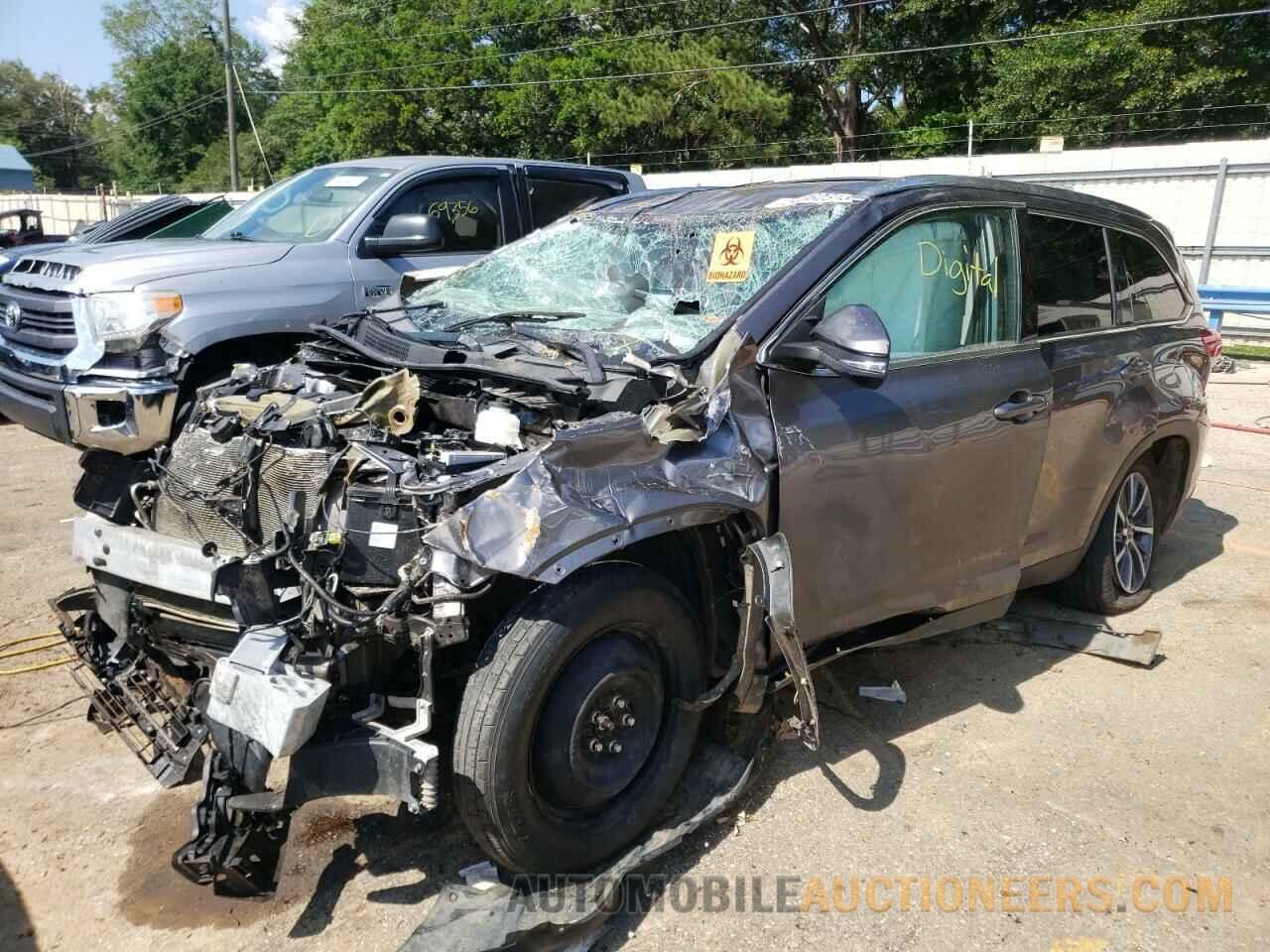 5TDKZRFH6KS566308 TOYOTA HIGHLANDER 2019