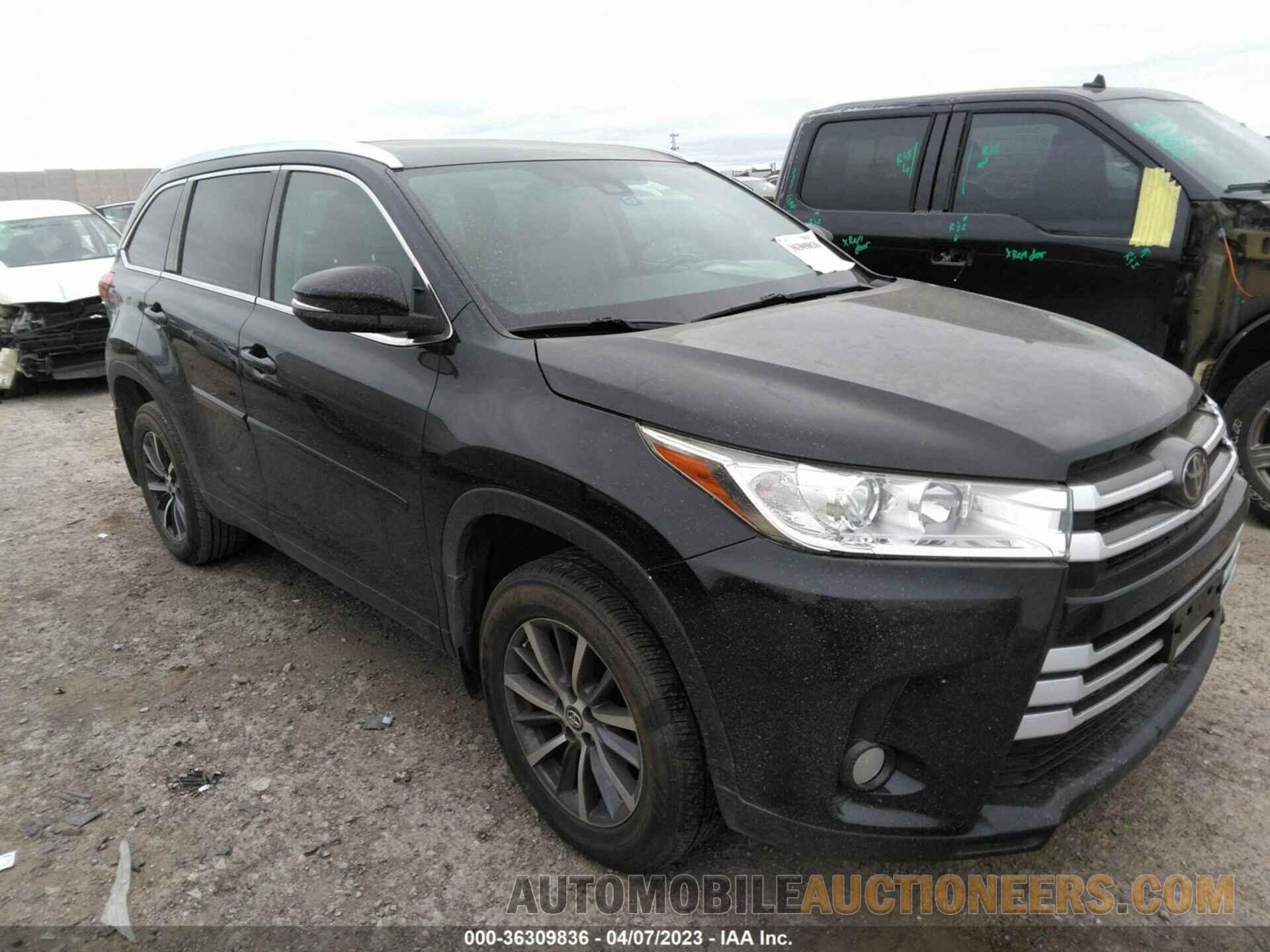 5TDKZRFH7HS212998 TOYOTA HIGHLANDER 2017