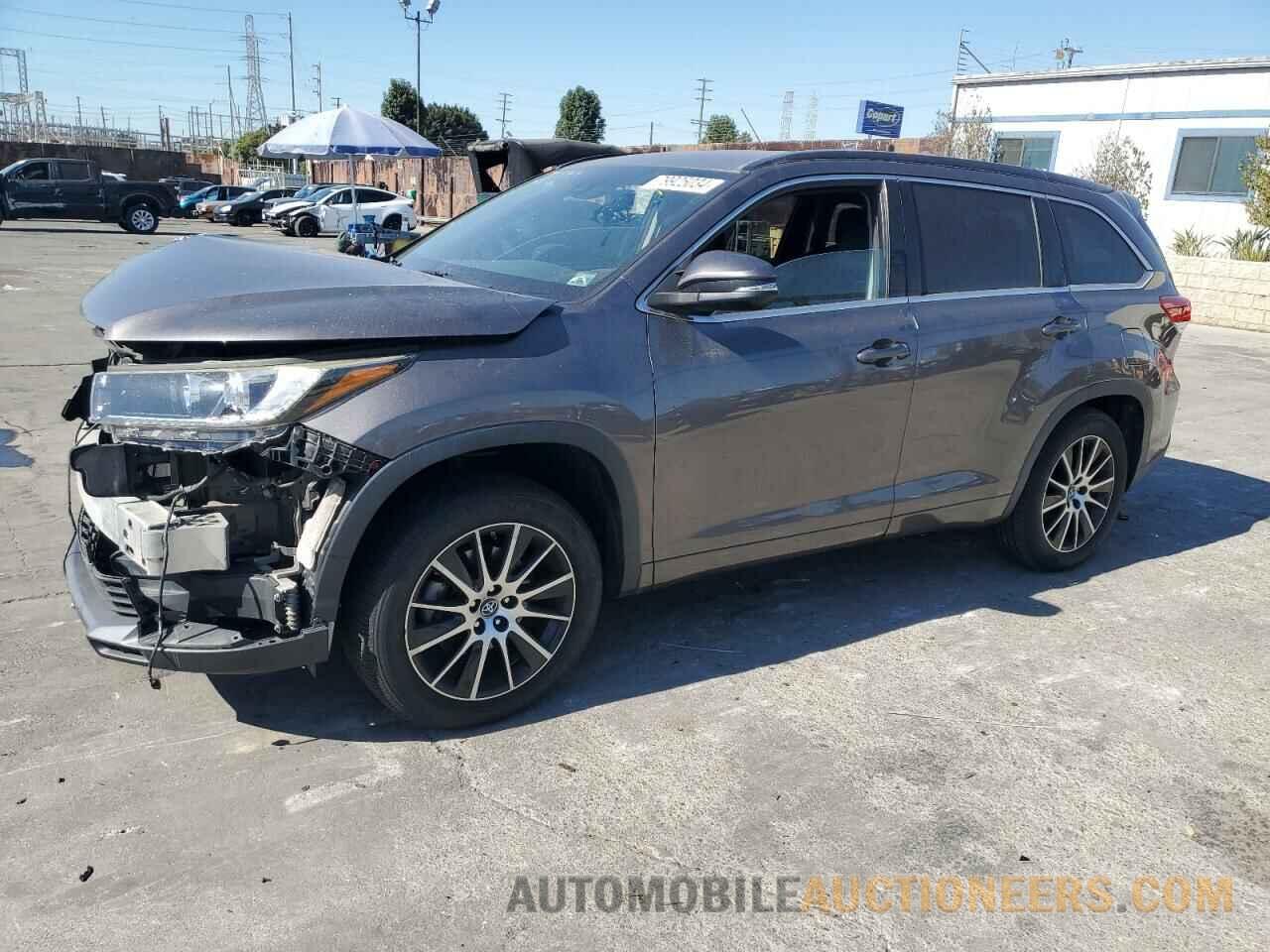 5TDKZRFH7HS214329 TOYOTA HIGHLANDER 2017