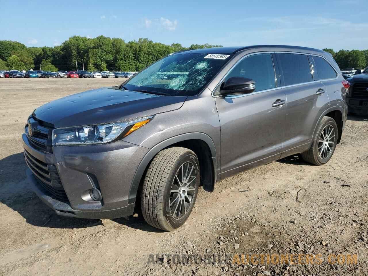 5TDKZRFH7HS227890 TOYOTA HIGHLANDER 2017