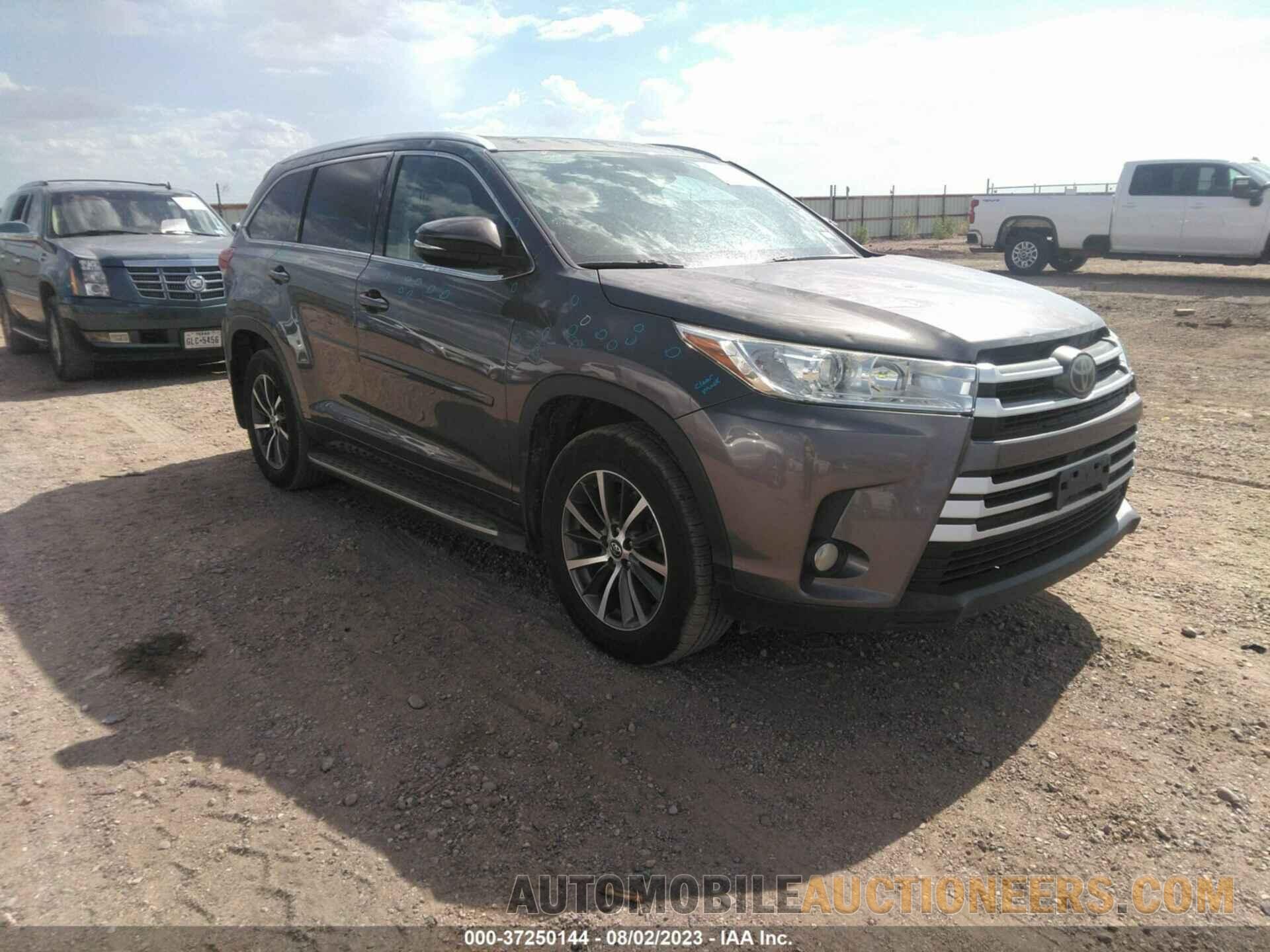 5TDKZRFH7HS508037 TOYOTA HIGHLANDER 2017