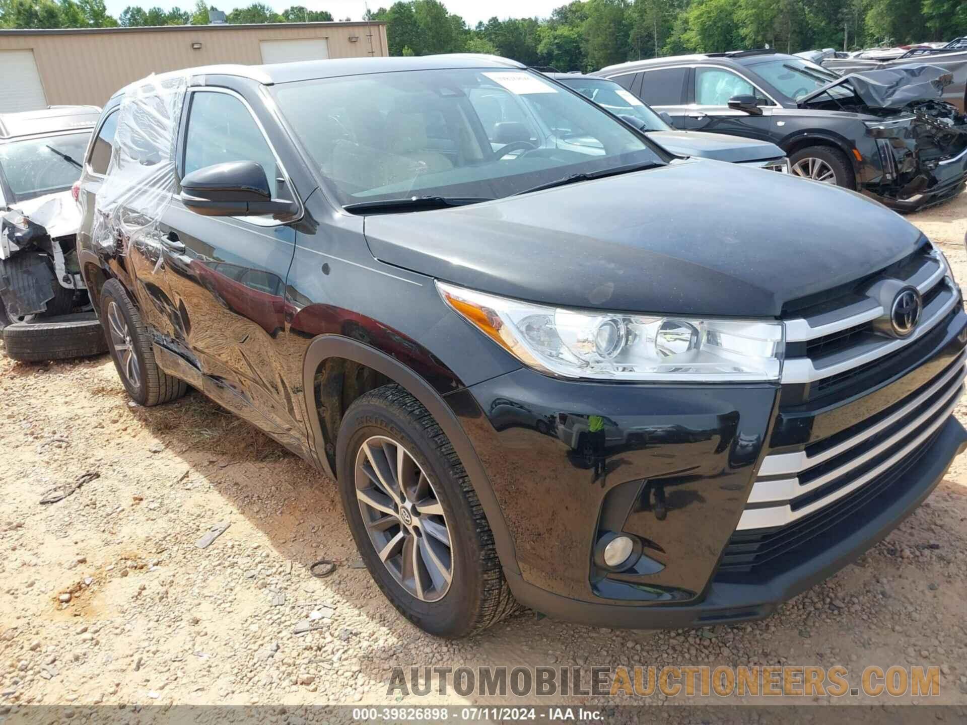 5TDKZRFH7HS509088 TOYOTA HIGHLANDER 2017