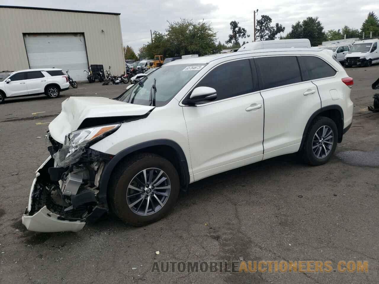 5TDKZRFH7HS510726 TOYOTA HIGHLANDER 2017