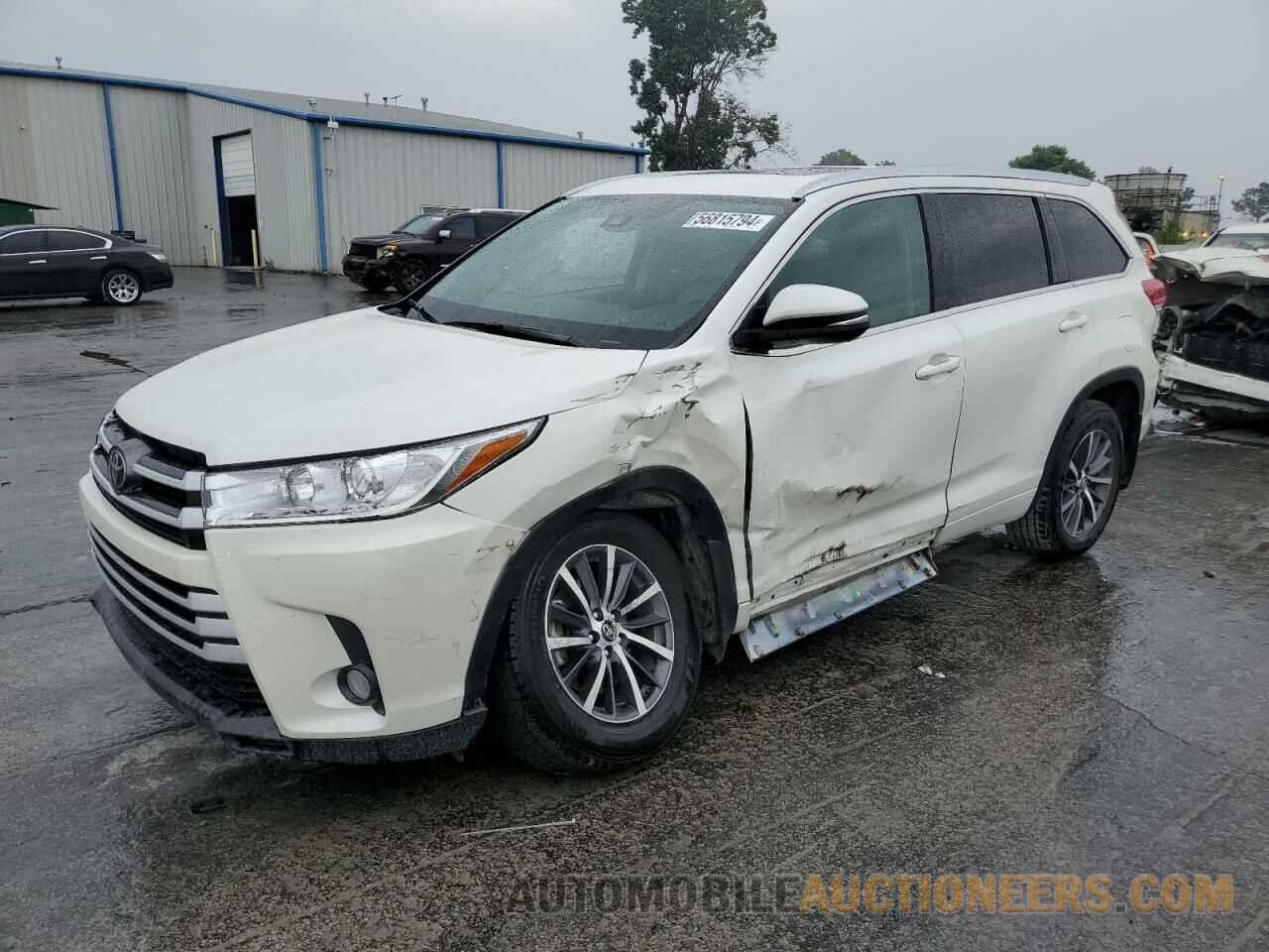 5TDKZRFH7HS514520 TOYOTA HIGHLANDER 2017