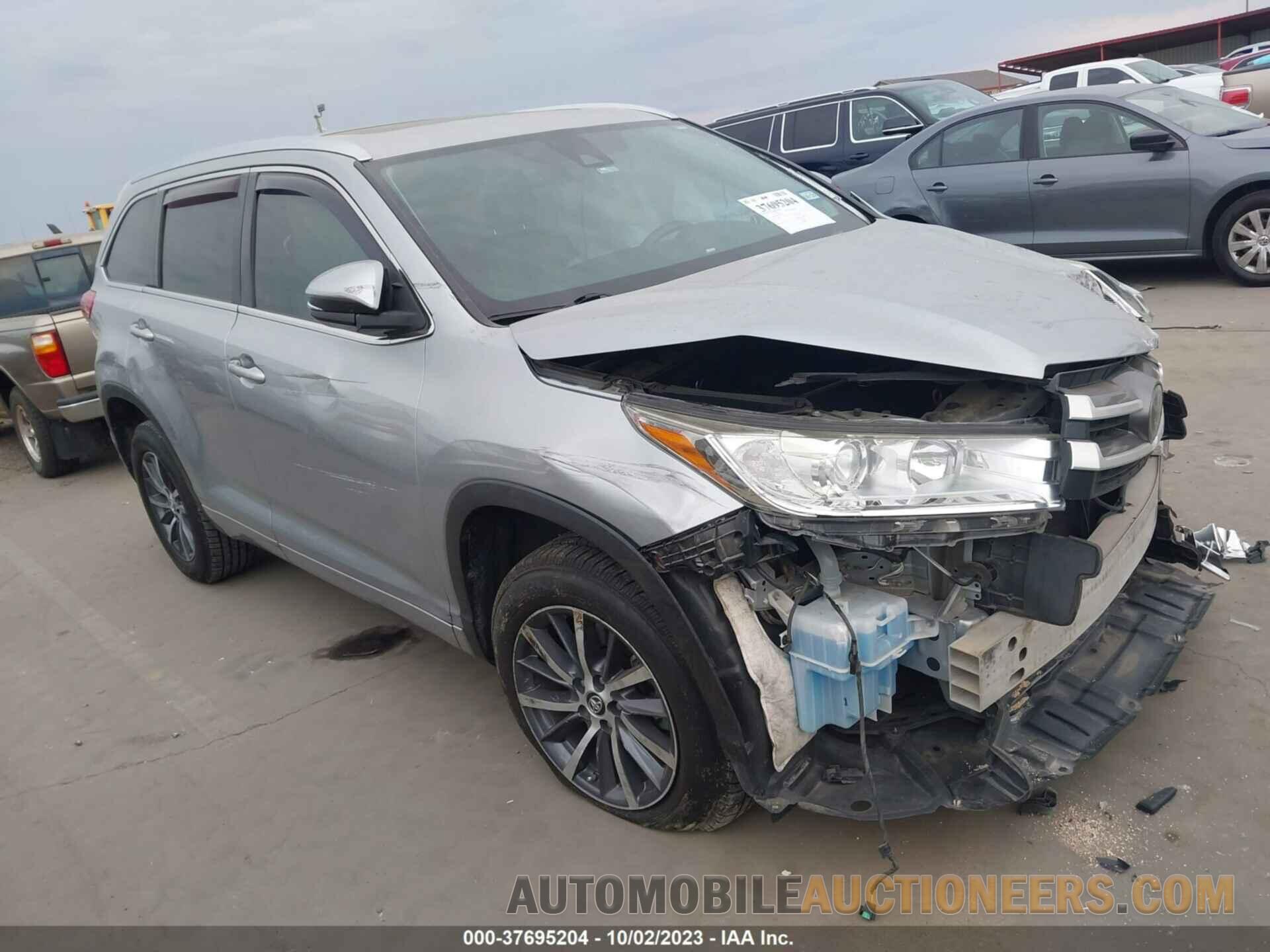 5TDKZRFH7HS523394 TOYOTA HIGHLANDER 2017