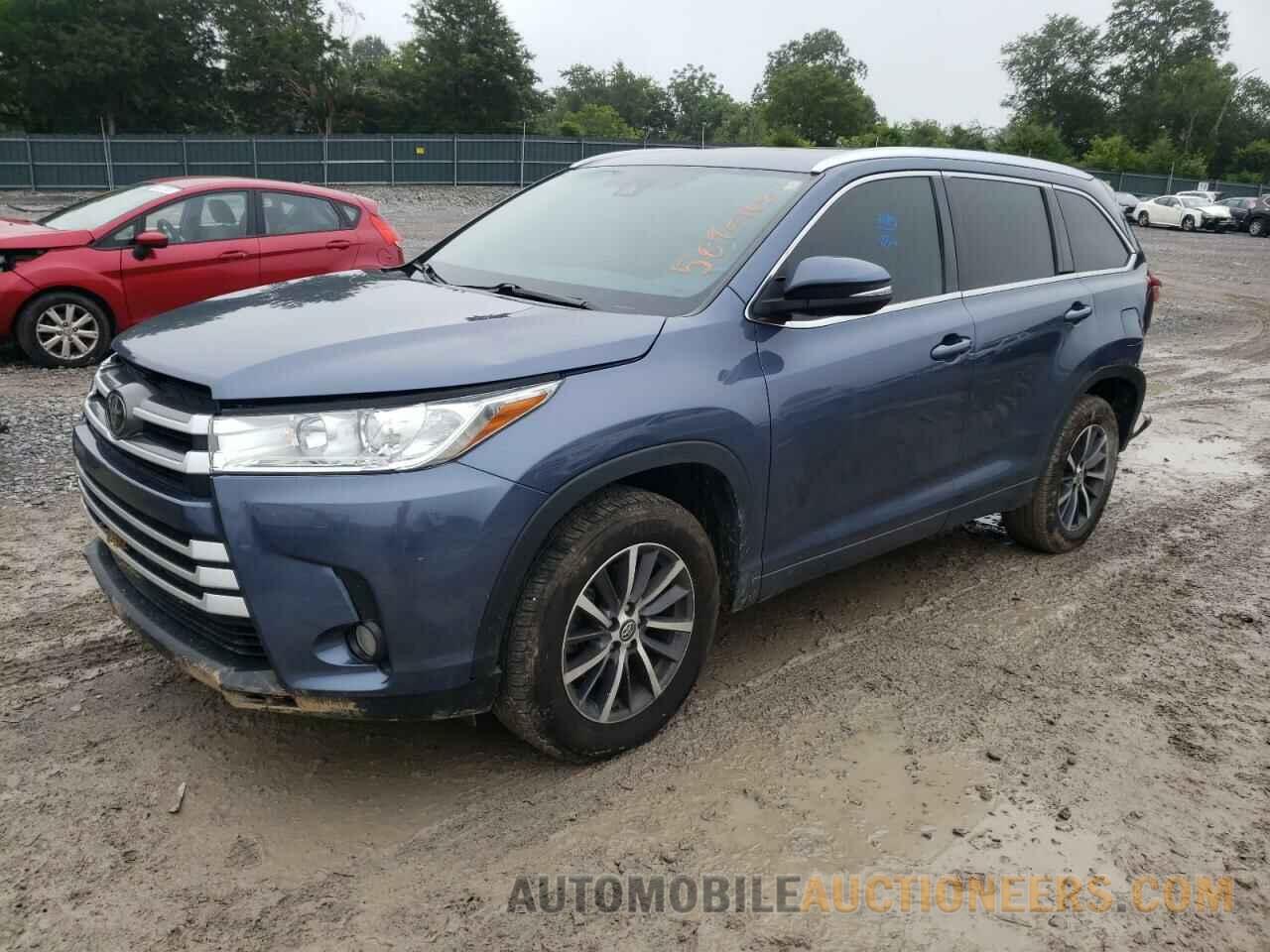 5TDKZRFH7JS238443 TOYOTA HIGHLANDER 2018