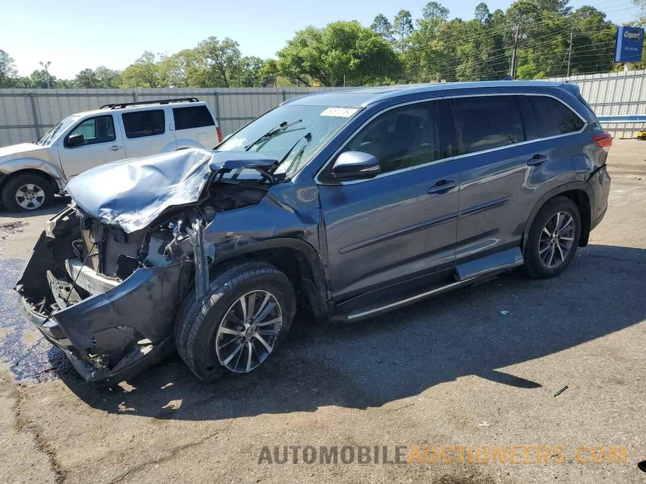 5TDKZRFH7JS261821 TOYOTA HIGHLANDER 2018