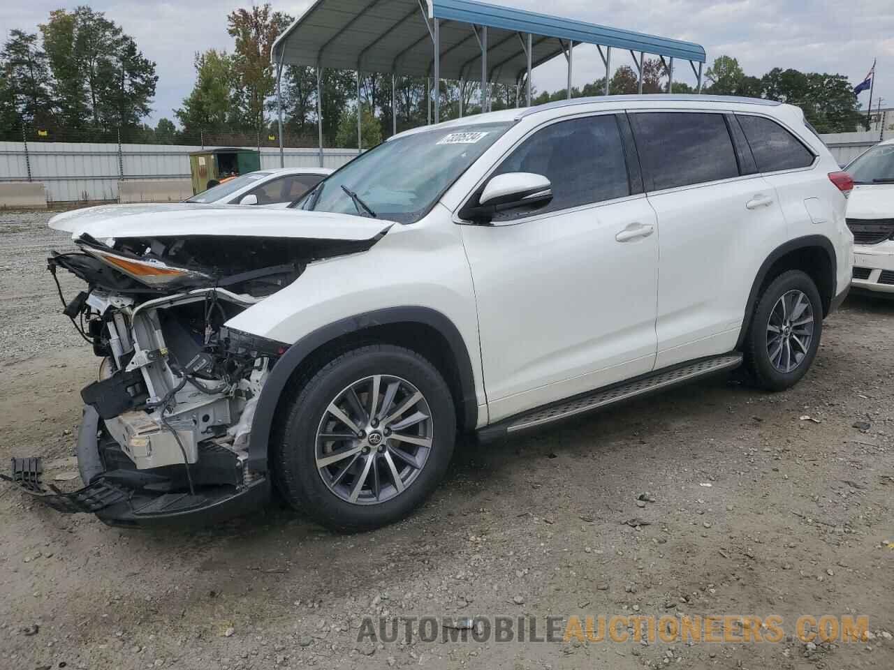 5TDKZRFH7JS274200 TOYOTA HIGHLANDER 2018