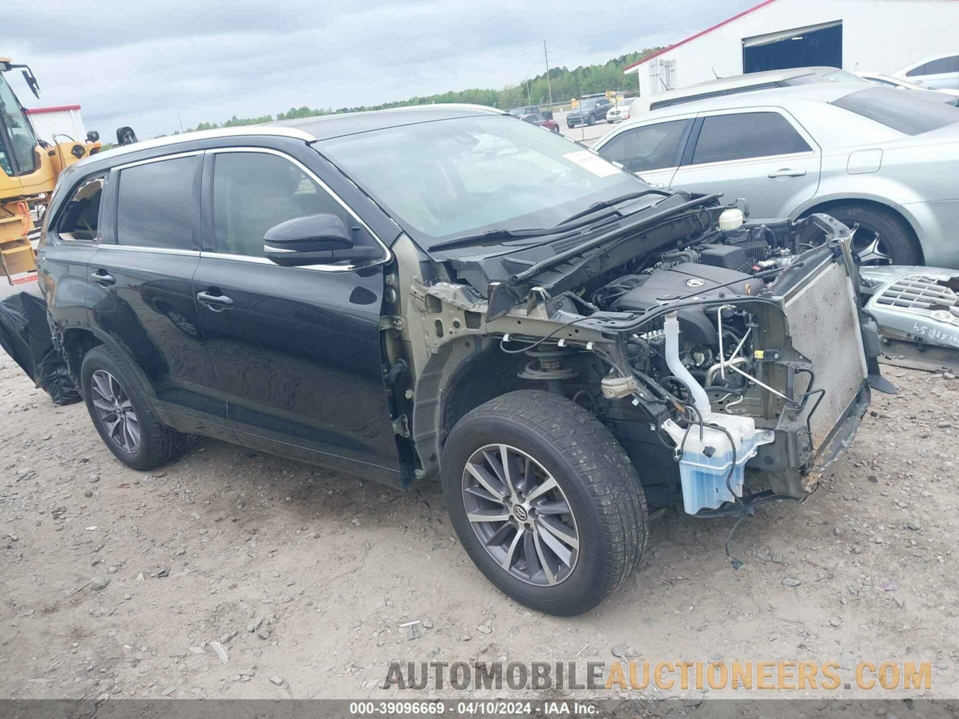 5TDKZRFH7JS534546 TOYOTA HIGHLANDER 2018