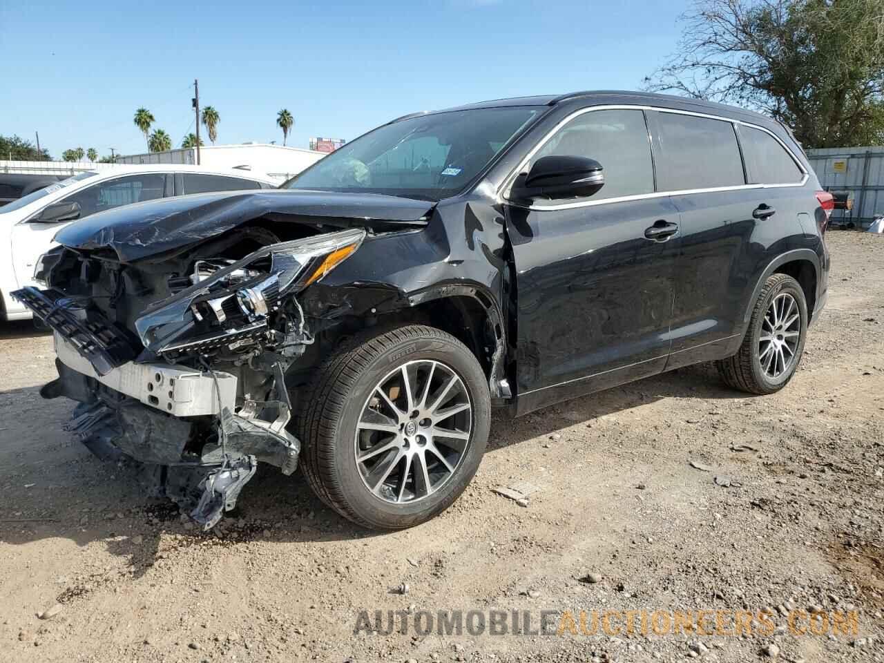 5TDKZRFH7JS535101 TOYOTA HIGHLANDER 2018