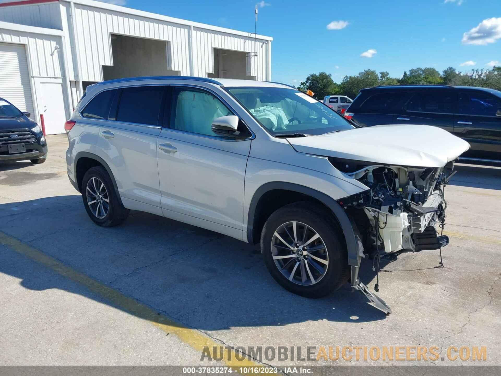 5TDKZRFH7JS536765 TOYOTA HIGHLANDER 2018