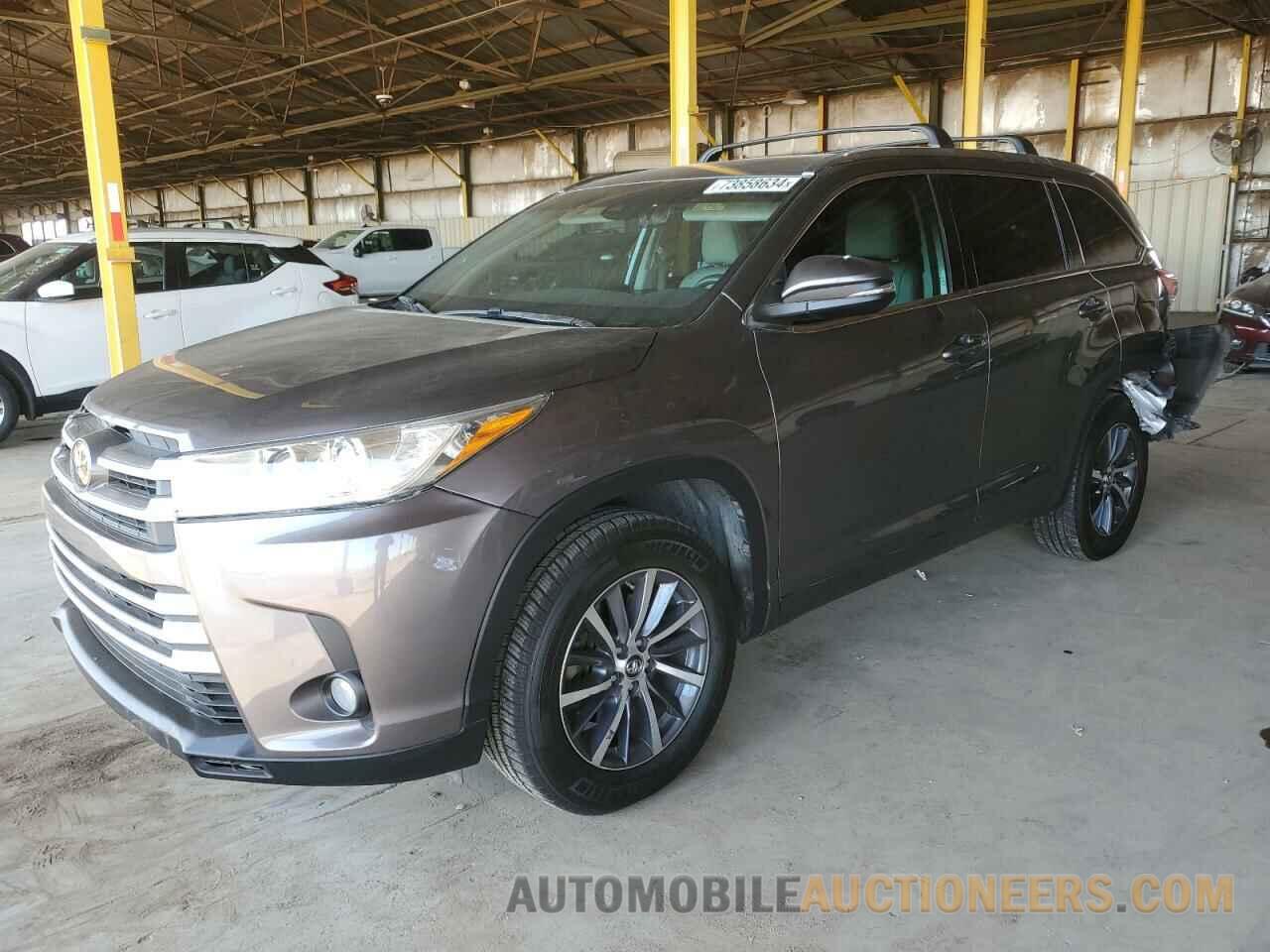 5TDKZRFH7JS537706 TOYOTA HIGHLANDER 2018