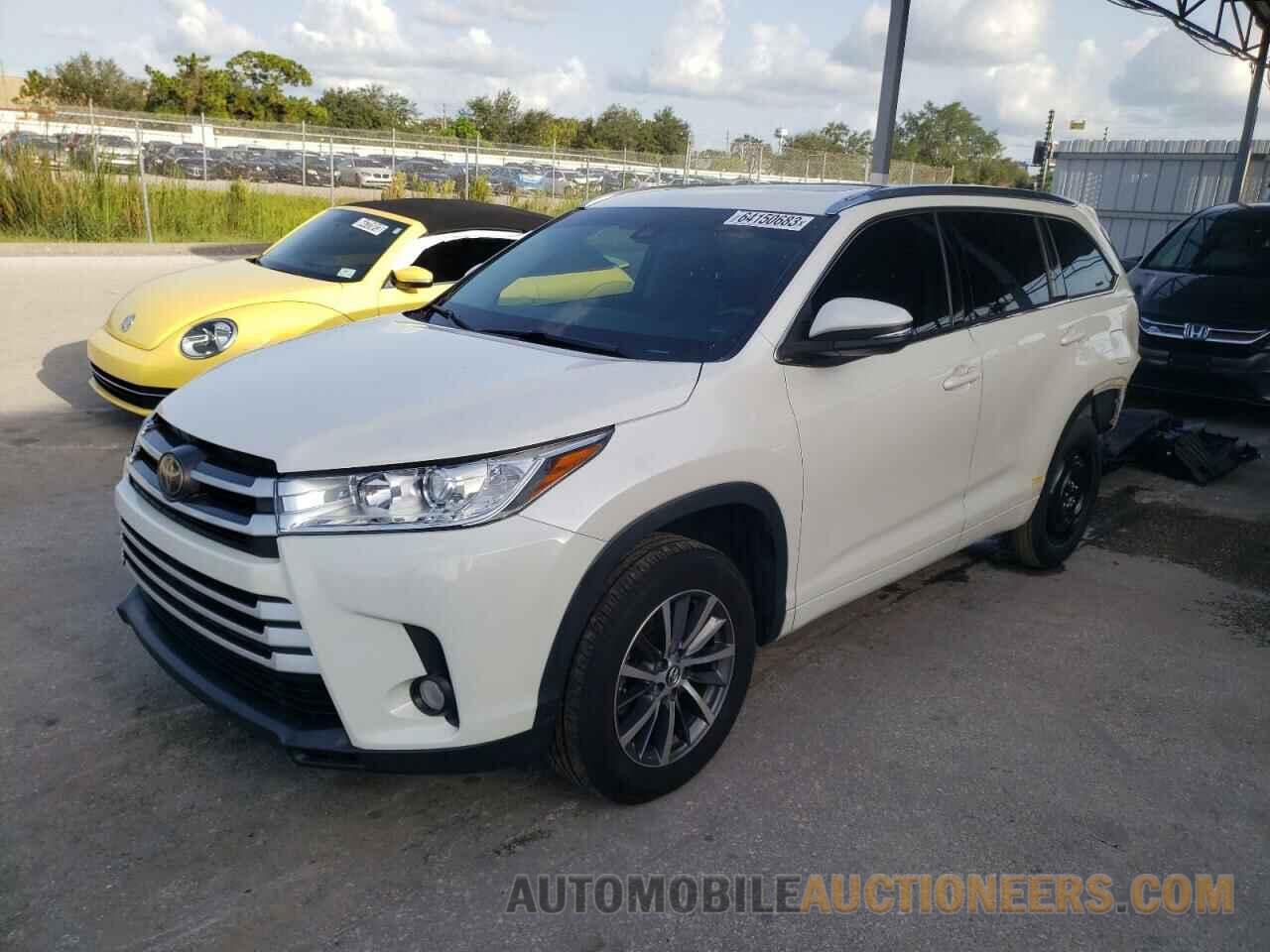 5TDKZRFH7JS542291 TOYOTA HIGHLANDER 2018