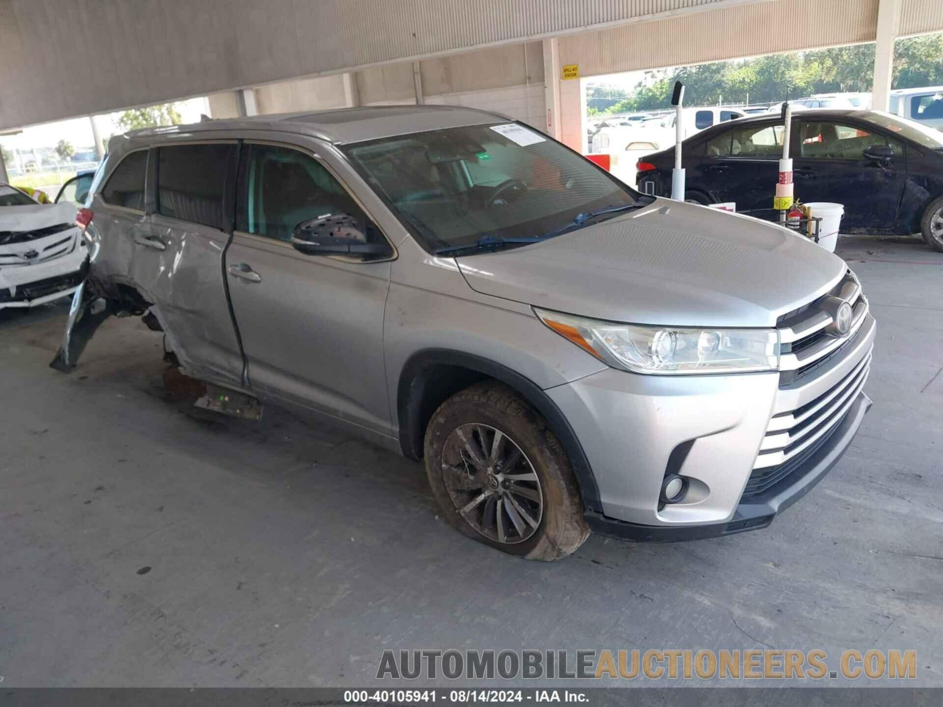 5TDKZRFH7JS547636 TOYOTA HIGHLANDER 2018