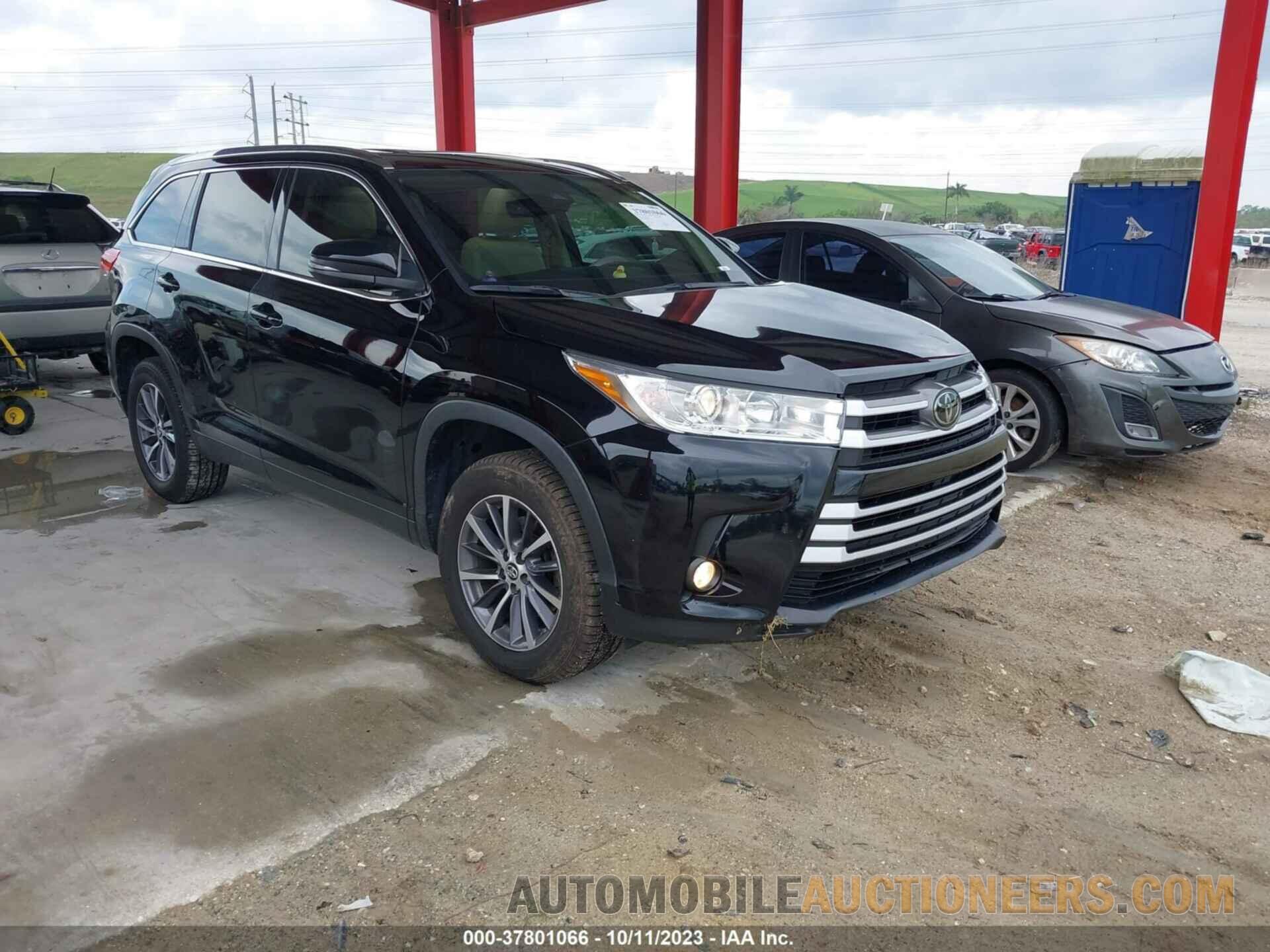 5TDKZRFH7KS299860 TOYOTA HIGHLANDER 2019