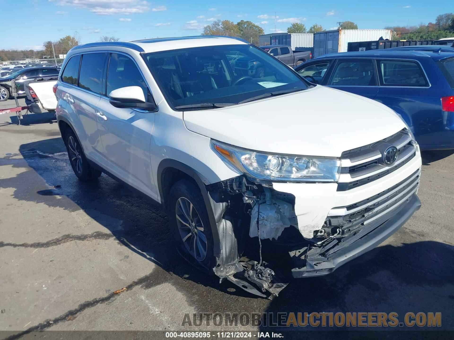 5TDKZRFH7KS306094 TOYOTA HIGHLANDER 2019