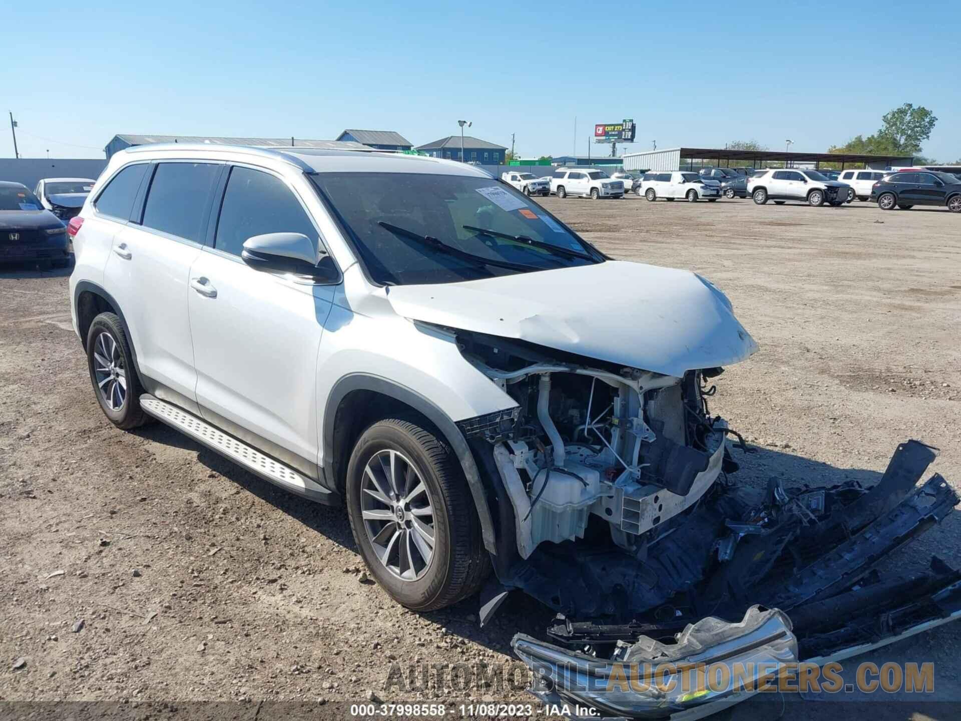 5TDKZRFH7KS329276 TOYOTA HIGHLANDER 2019