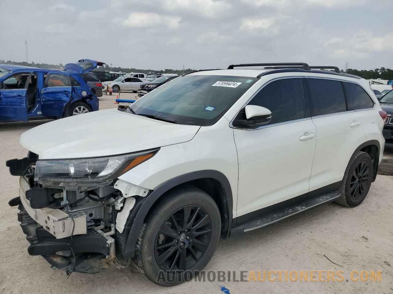 5TDKZRFH7KS355859 TOYOTA HIGHLANDER 2019