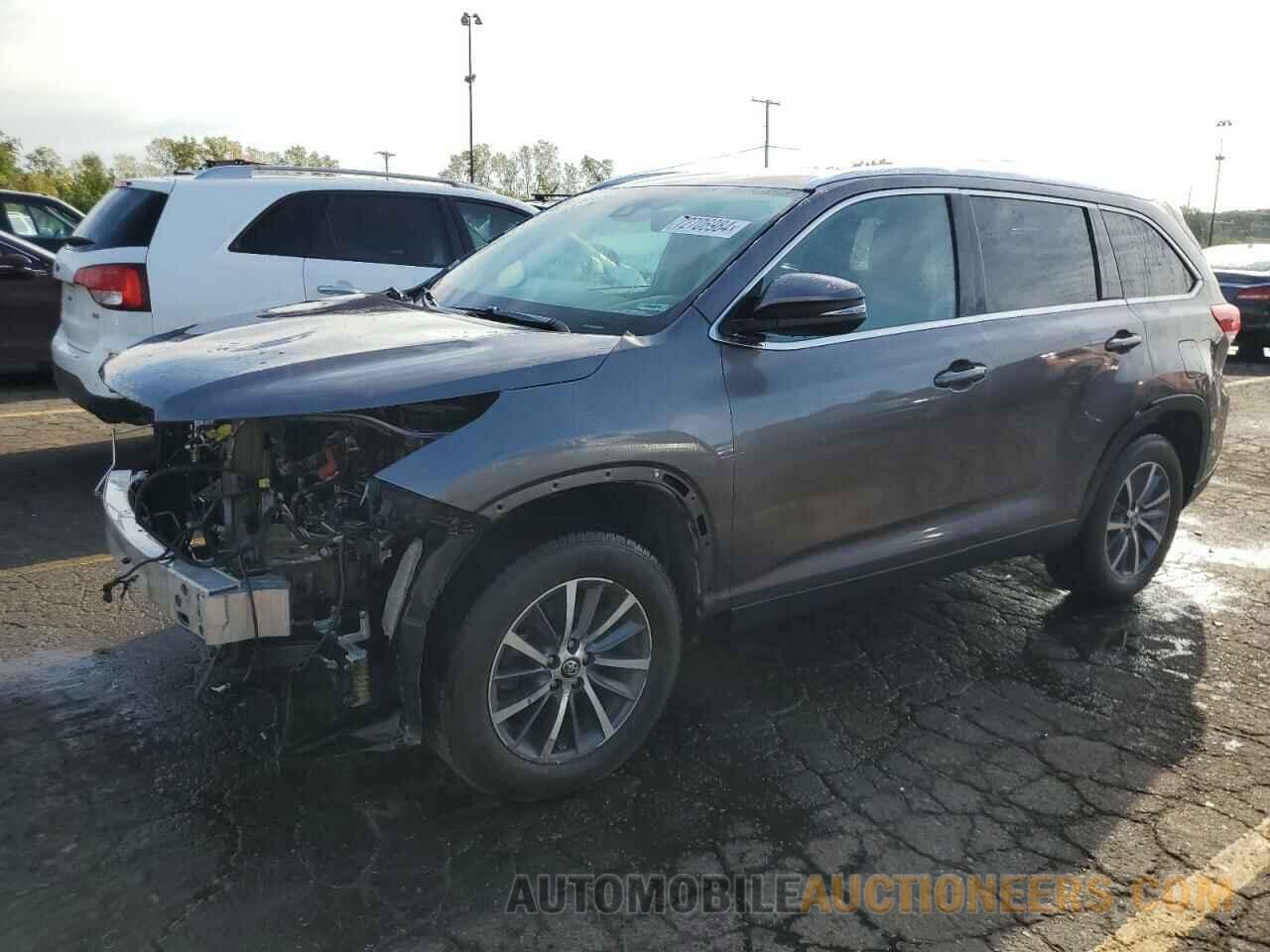 5TDKZRFH7KS560422 TOYOTA HIGHLANDER 2019