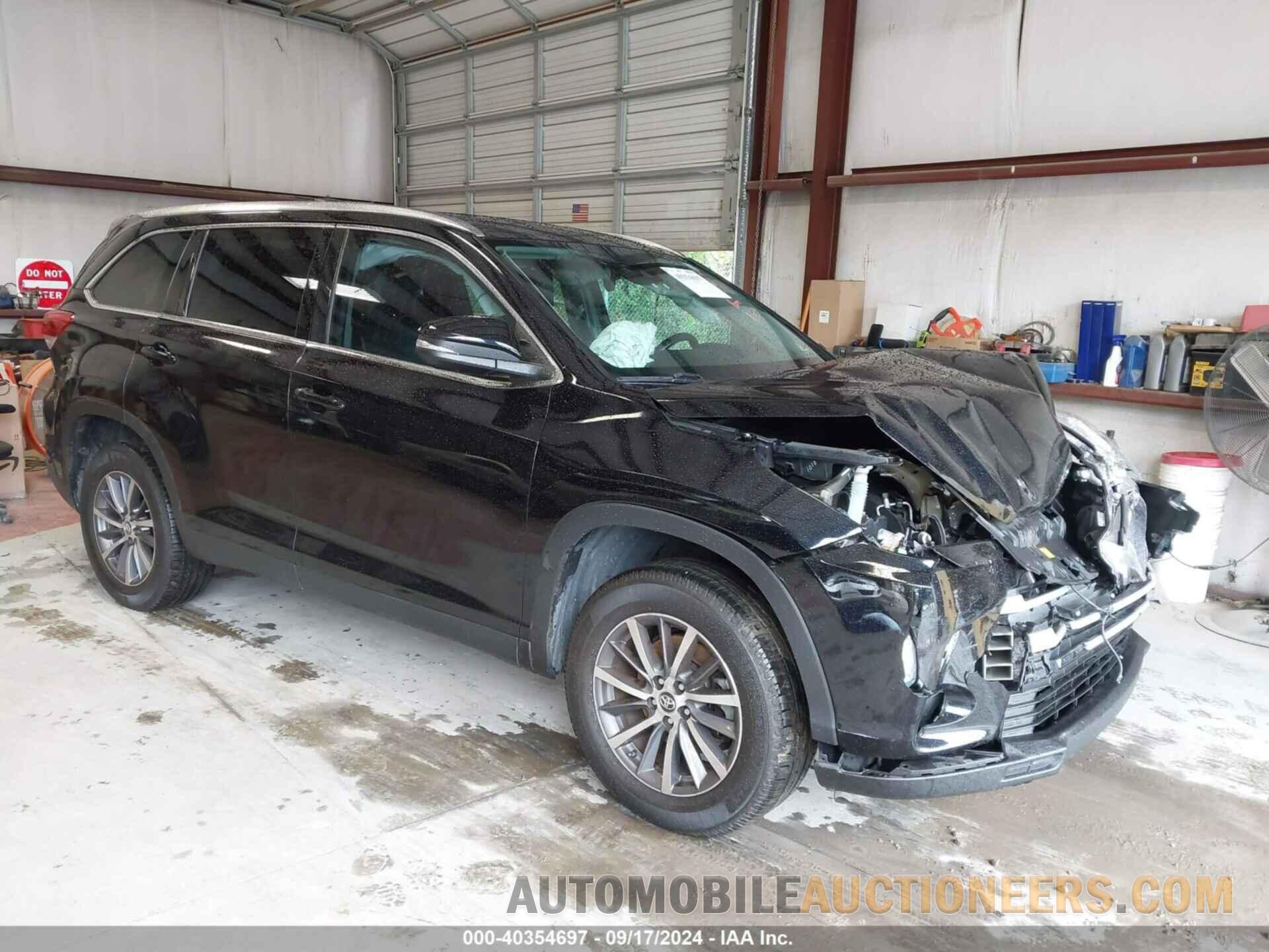 5TDKZRFH7KS561831 TOYOTA HIGHLANDER 2019