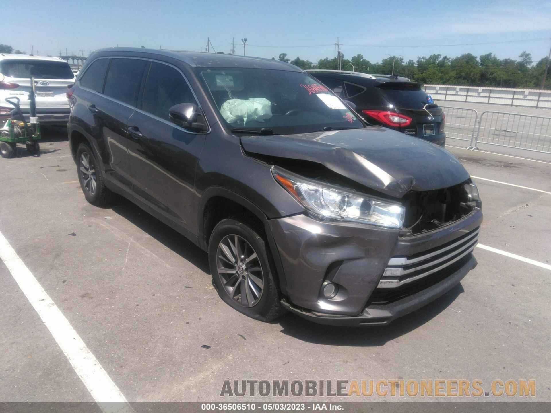 5TDKZRFH7KS564387 TOYOTA HIGHLANDER 2019