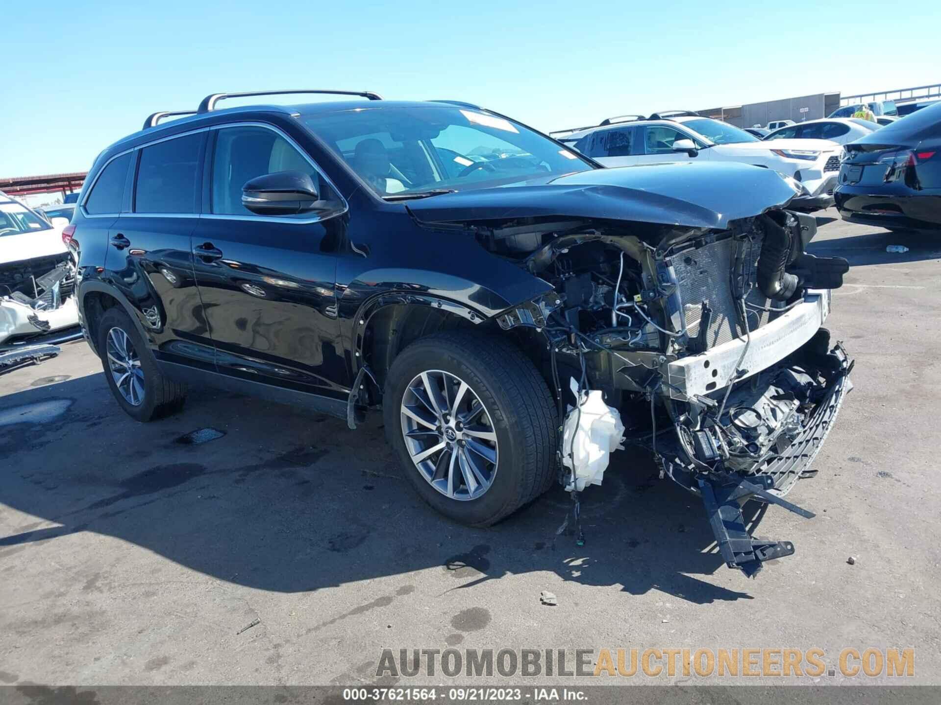 5TDKZRFH7KS564454 TOYOTA HIGHLANDER 2019