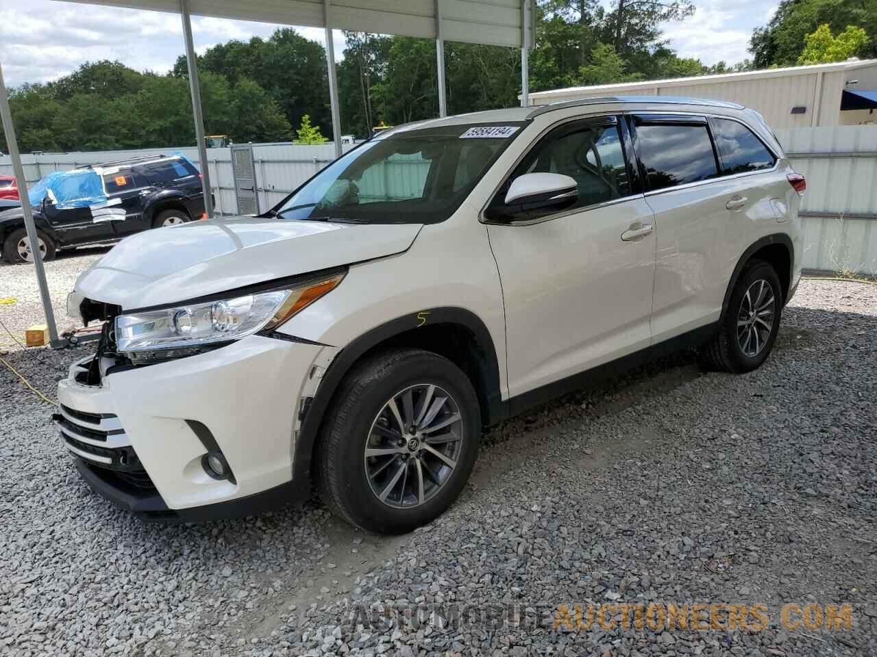 5TDKZRFH7KS567550 TOYOTA HIGHLANDER 2019