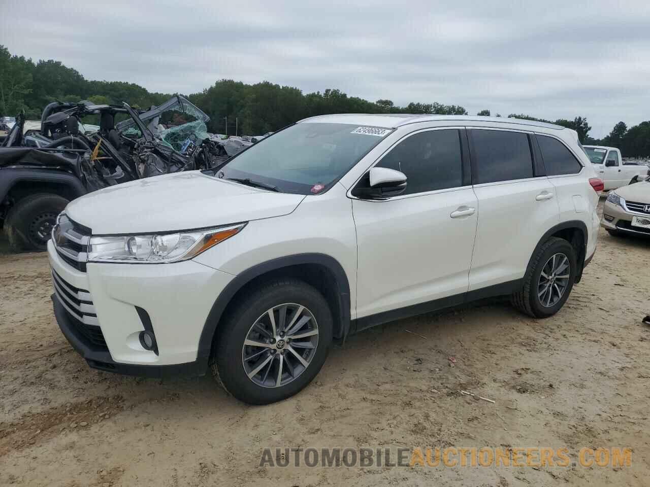 5TDKZRFH7KS574482 TOYOTA HIGHLANDER 2019