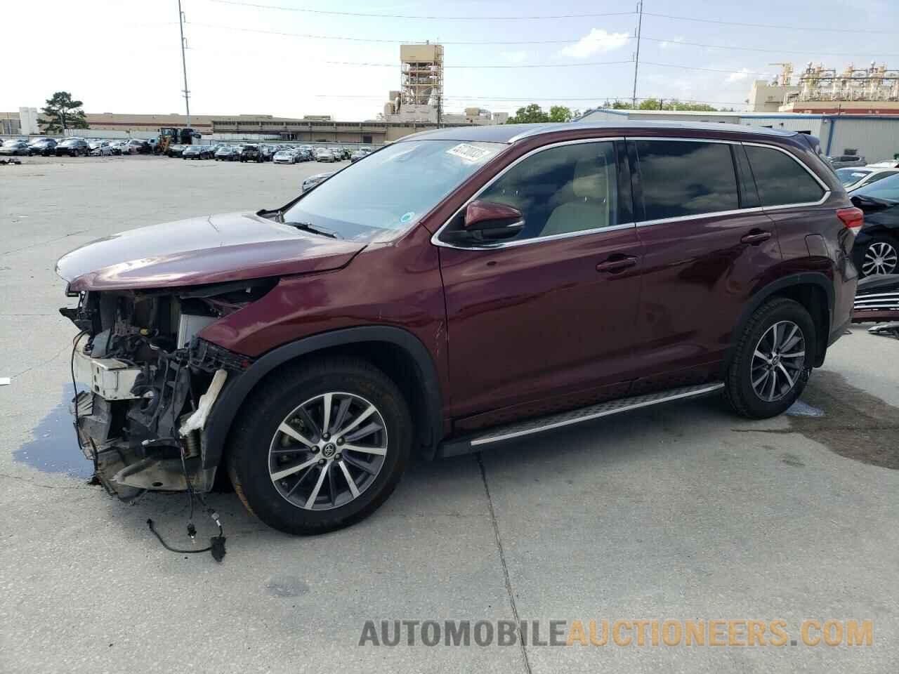 5TDKZRFH8HS221466 TOYOTA HIGHLANDER 2017